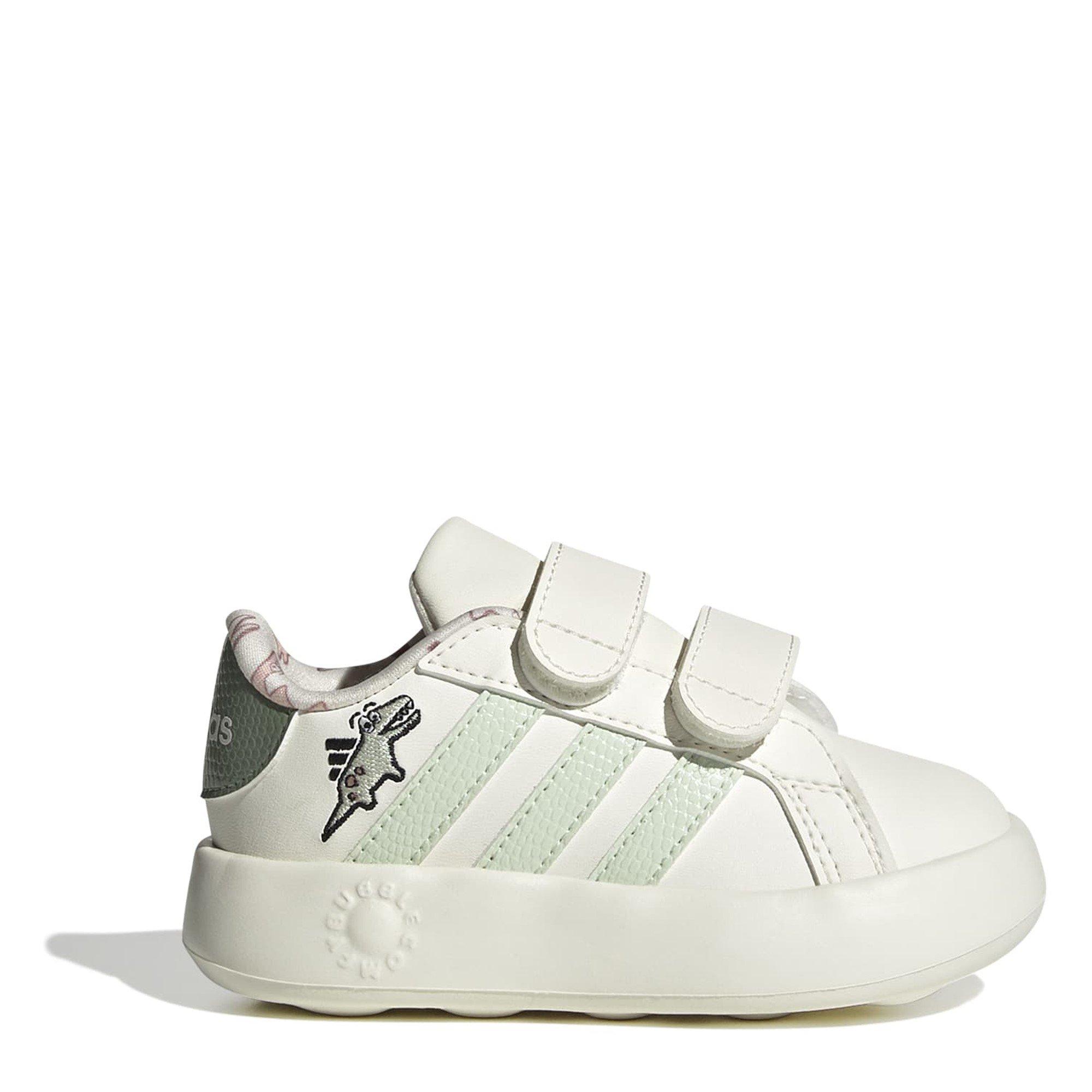 OWHITE/LINGRN/S - adidas - Adidas I GRAND COURT In52 - 1