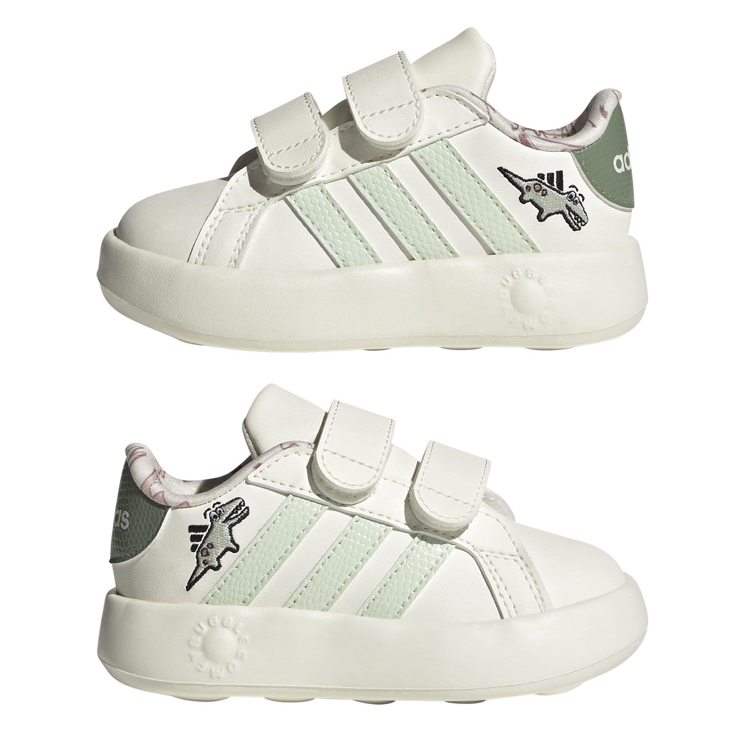 OWHITE/LINGRN/S - adidas - Adidas I GRAND COURT In52 - 9