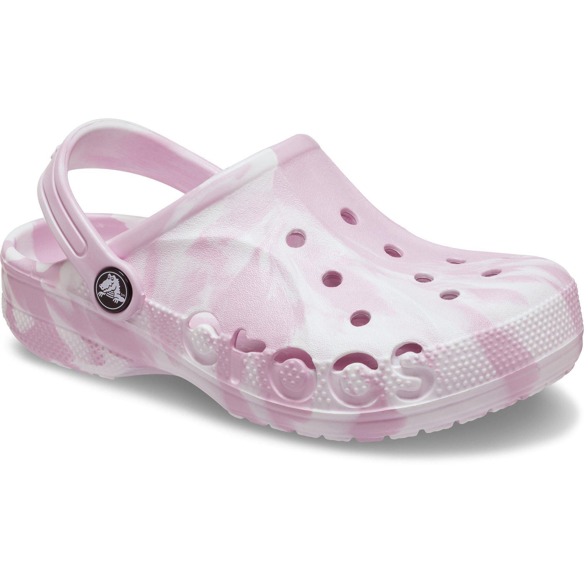 Pink/White - Crocs - Baya Clogs - 6