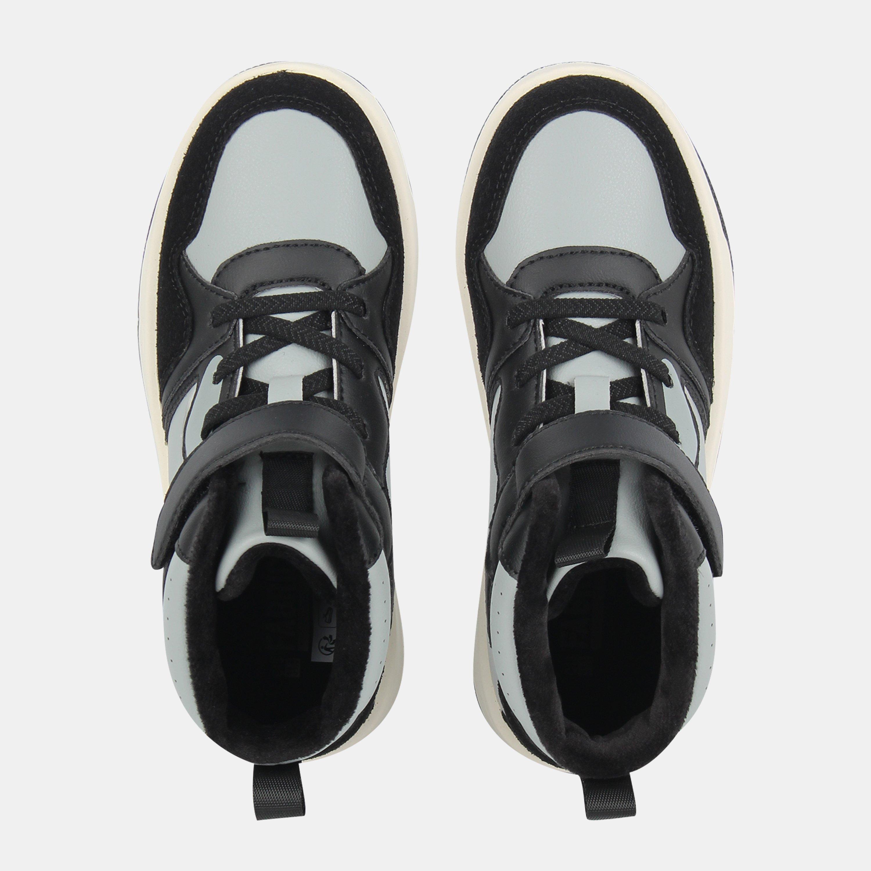 Black/Grey - Fabric - Bear Hi Top Ch62 - 4