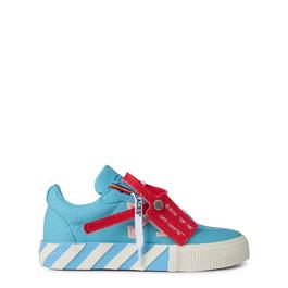 Off White Vulcanised Low Top Trainers Childrens