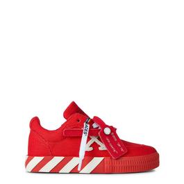 Off White Vulcanised Low Top Trainers Infants