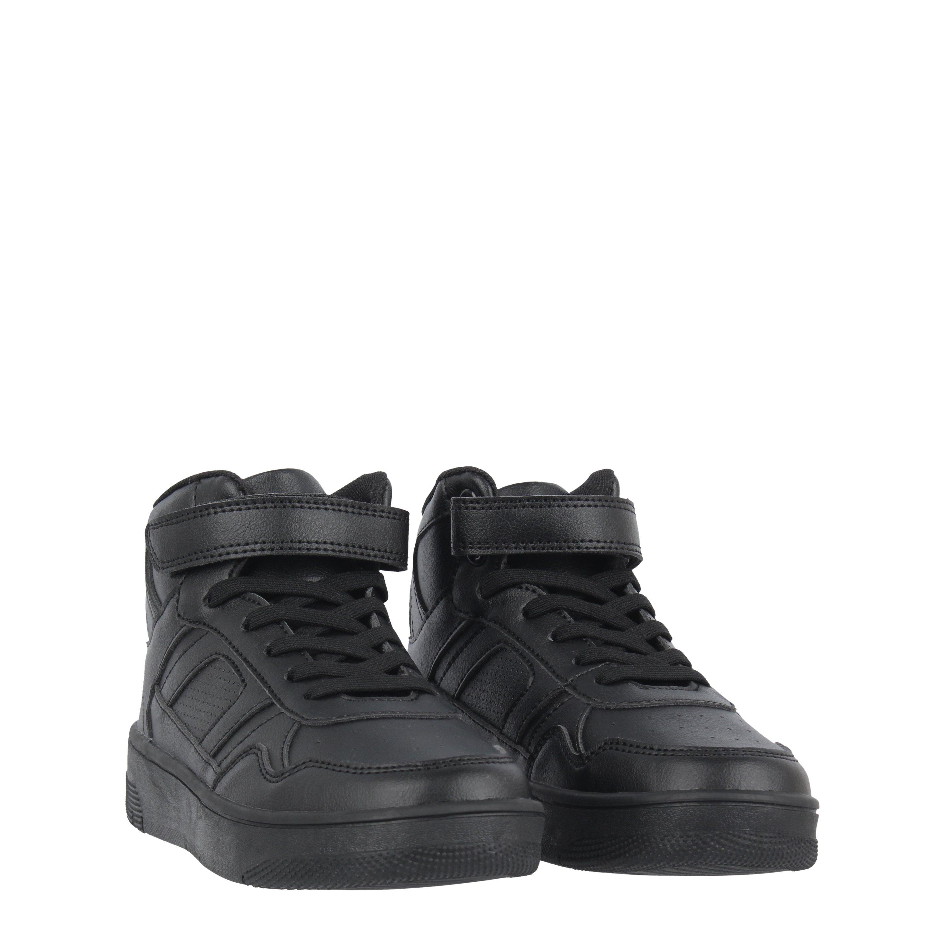 Zwart - Fabric - Kids' High-Top Trainers - 3