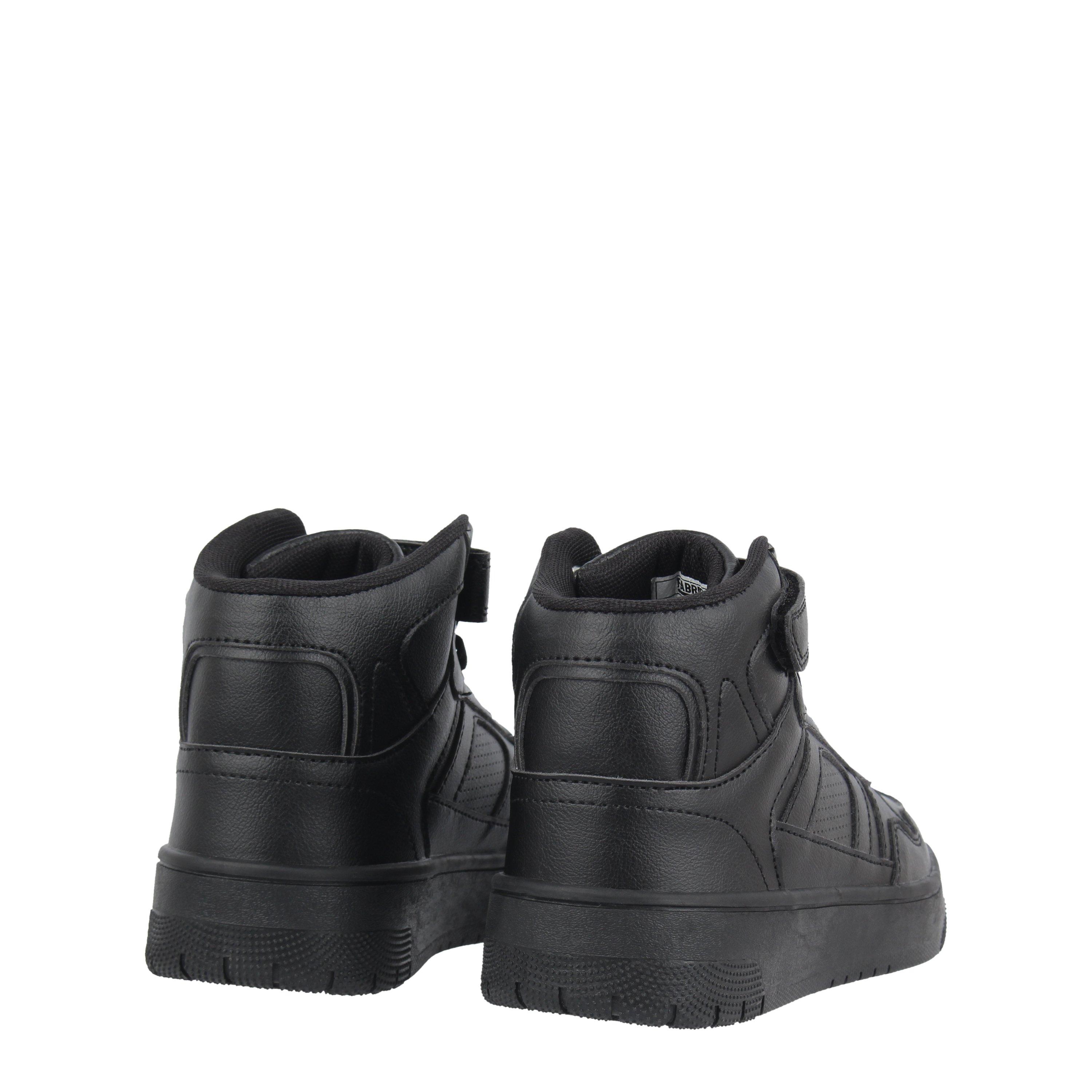 Zwart - Fabric - Kids' High-Top Trainers - 4