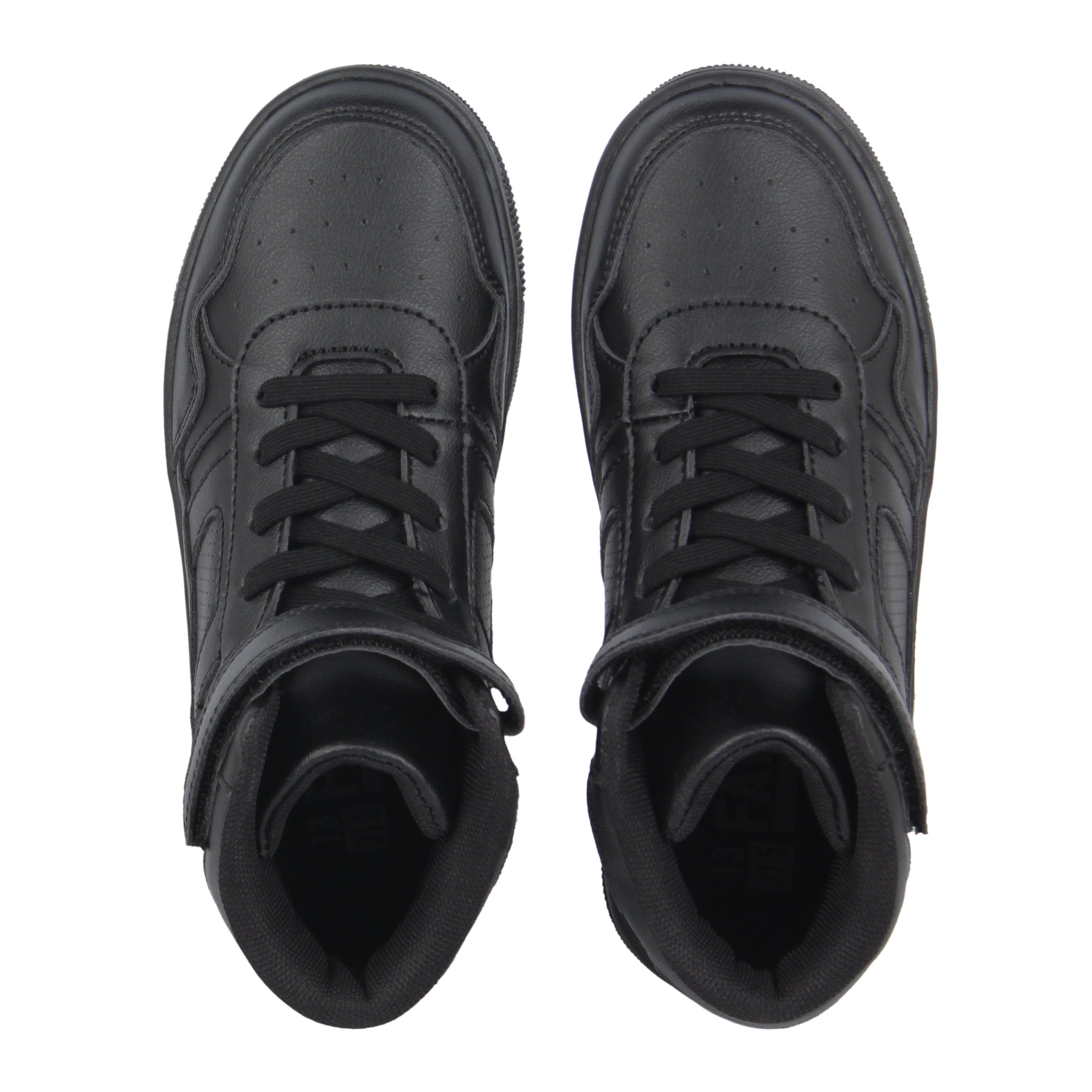 Zwart - Fabric - Kids' High-Top Trainers - 5