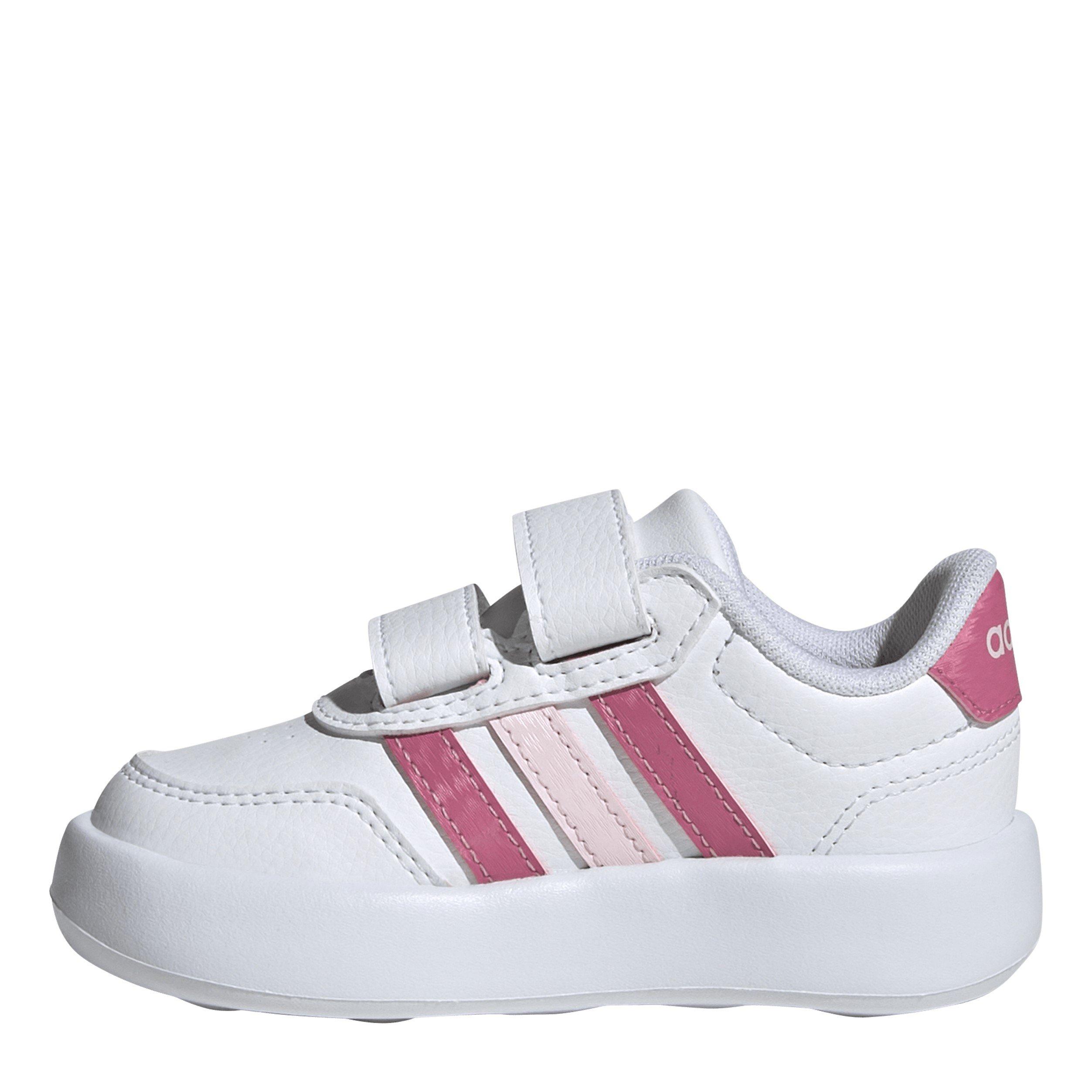 White/Pink/Pink - adidas - Breaknet 3.0 Court Trainers - 2