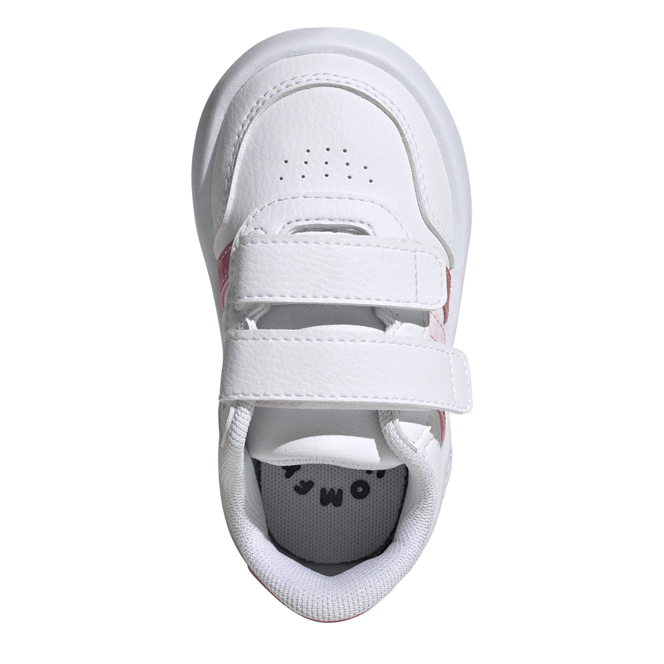 White/Pink/Pink - adidas - Breaknet 3.0 Court Trainers - 5