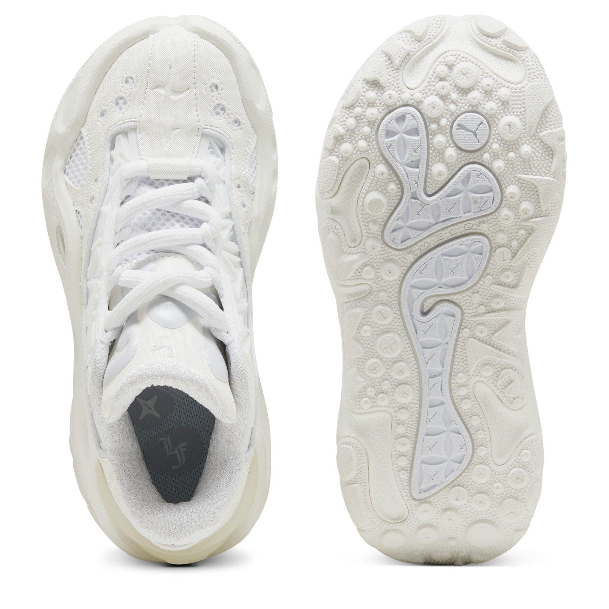 Wht Glow-Silver - Puma - Unisex Kids' La France Runner Trainers - 3