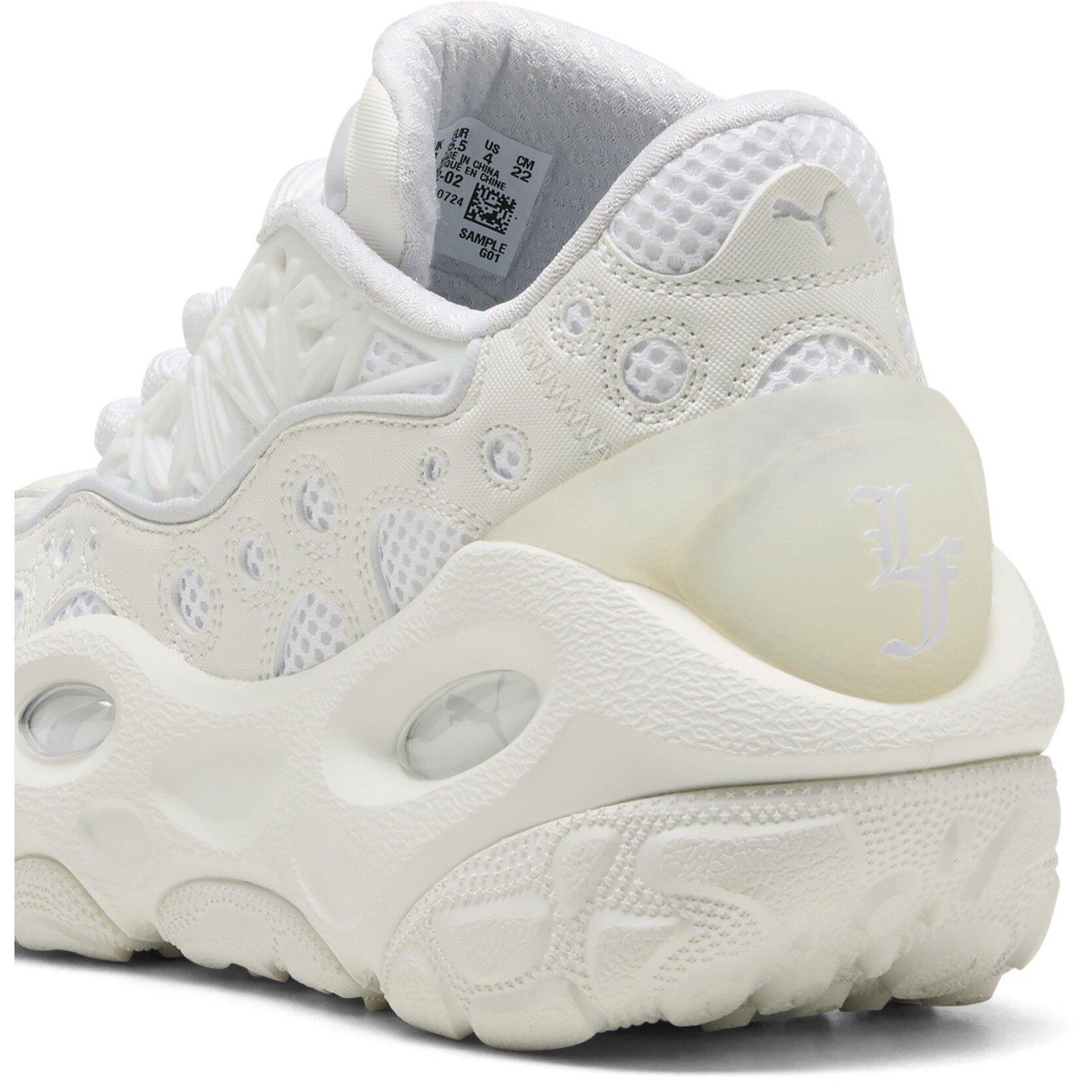 Wht Glow-Silver - Puma - Unisex Kids' La France Runner Trainers - 5