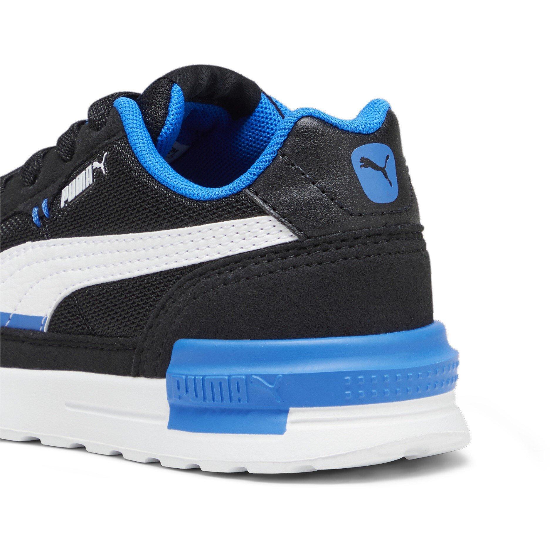 Blk/Blk/Whit - Puma - Unisex Kids' Graviton Low-Top Trainers - 5