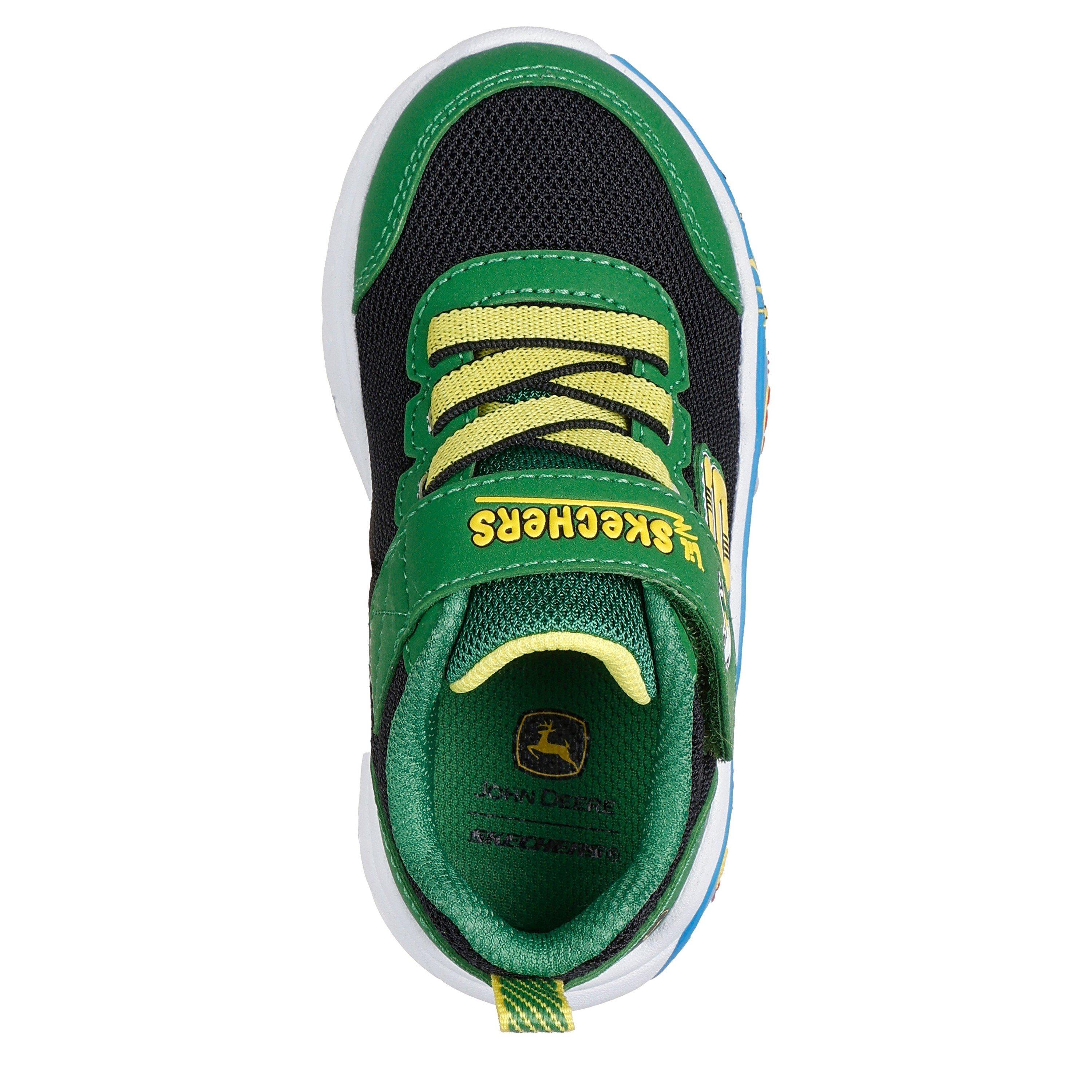Green - Skechers - Skechers John Deere Gore & Strap Sneaker W T Low-Top Trainers Boys - 4