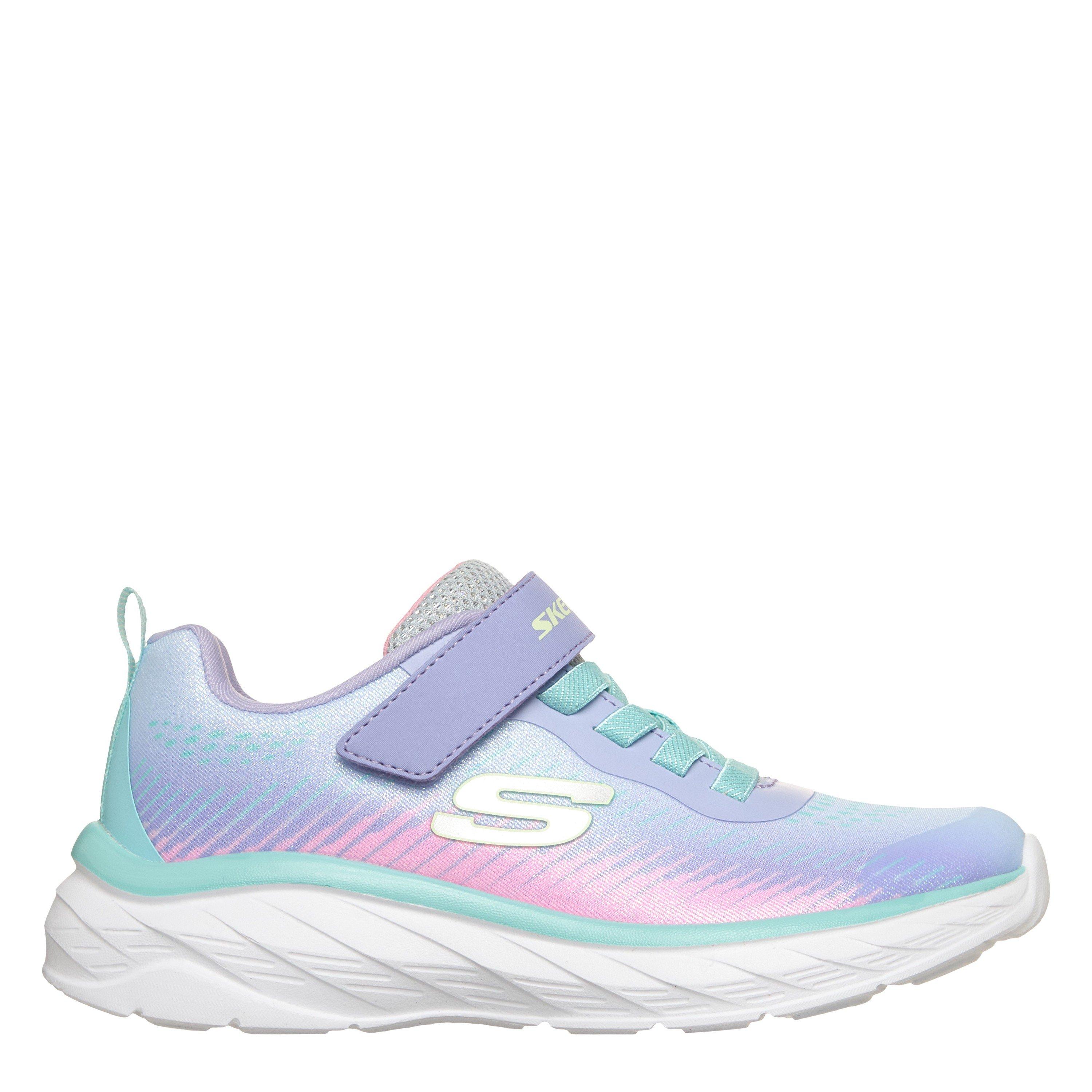 Skechers Girls Kids' Casual Low-Top Trainers - Lavender/ - 1 (33.5)