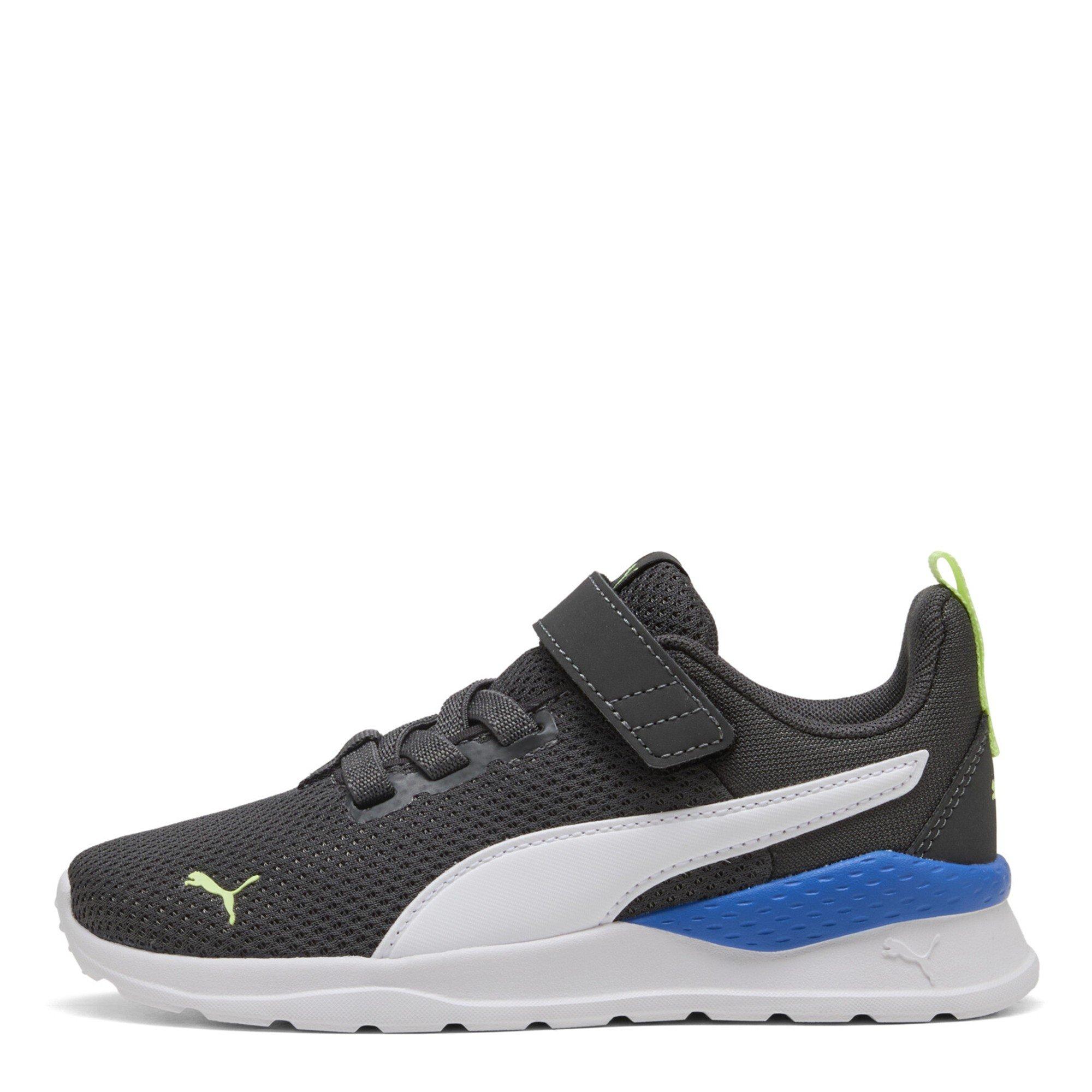 DskyGry-Wht-FL - Puma - Unisex Kids' Anzarun Lite Ac+ Low-Top Trainers - 2