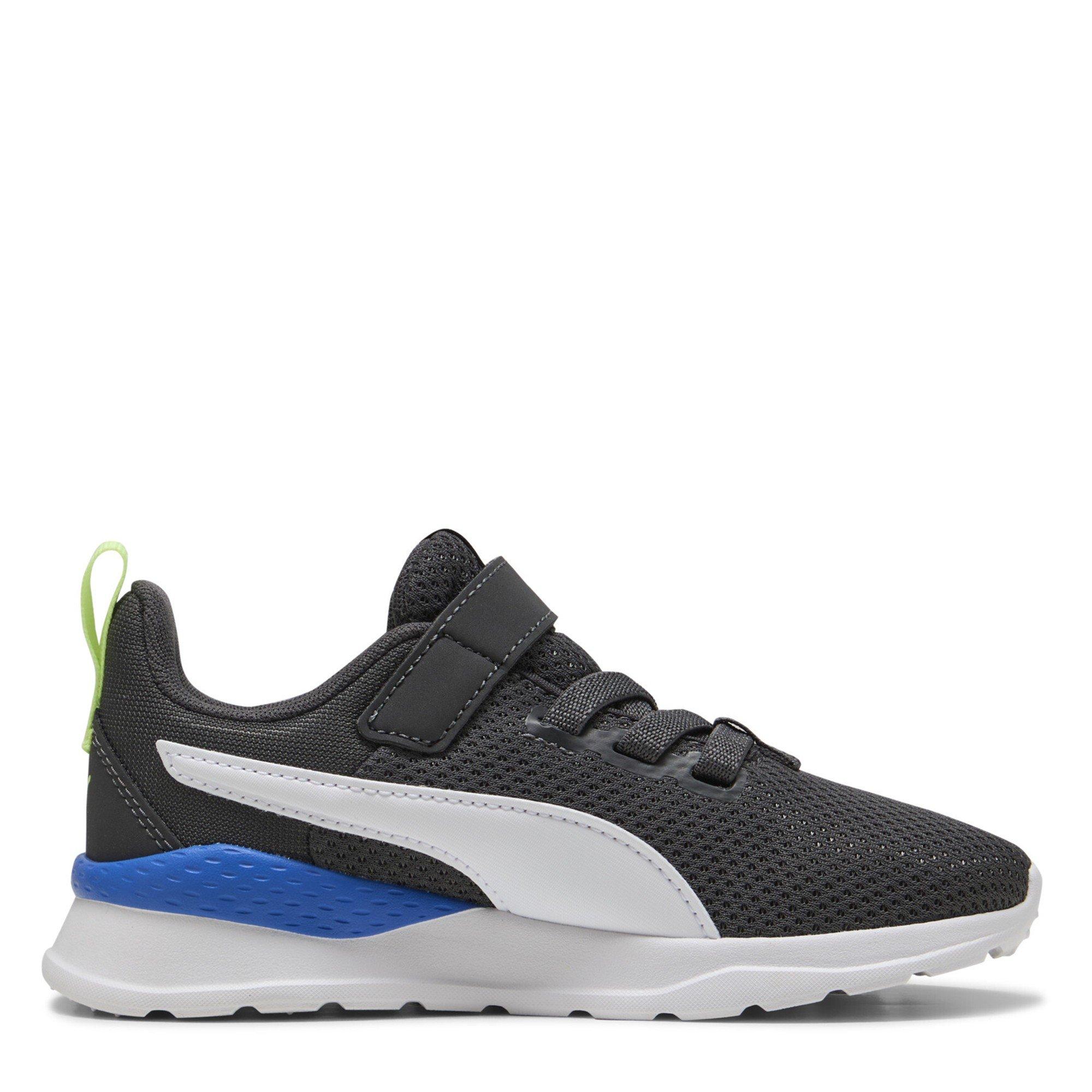 DskyGry-Wht-FL - Puma - Unisex Kids' Anzarun Lite Ac+ Low-Top Trainers - 4