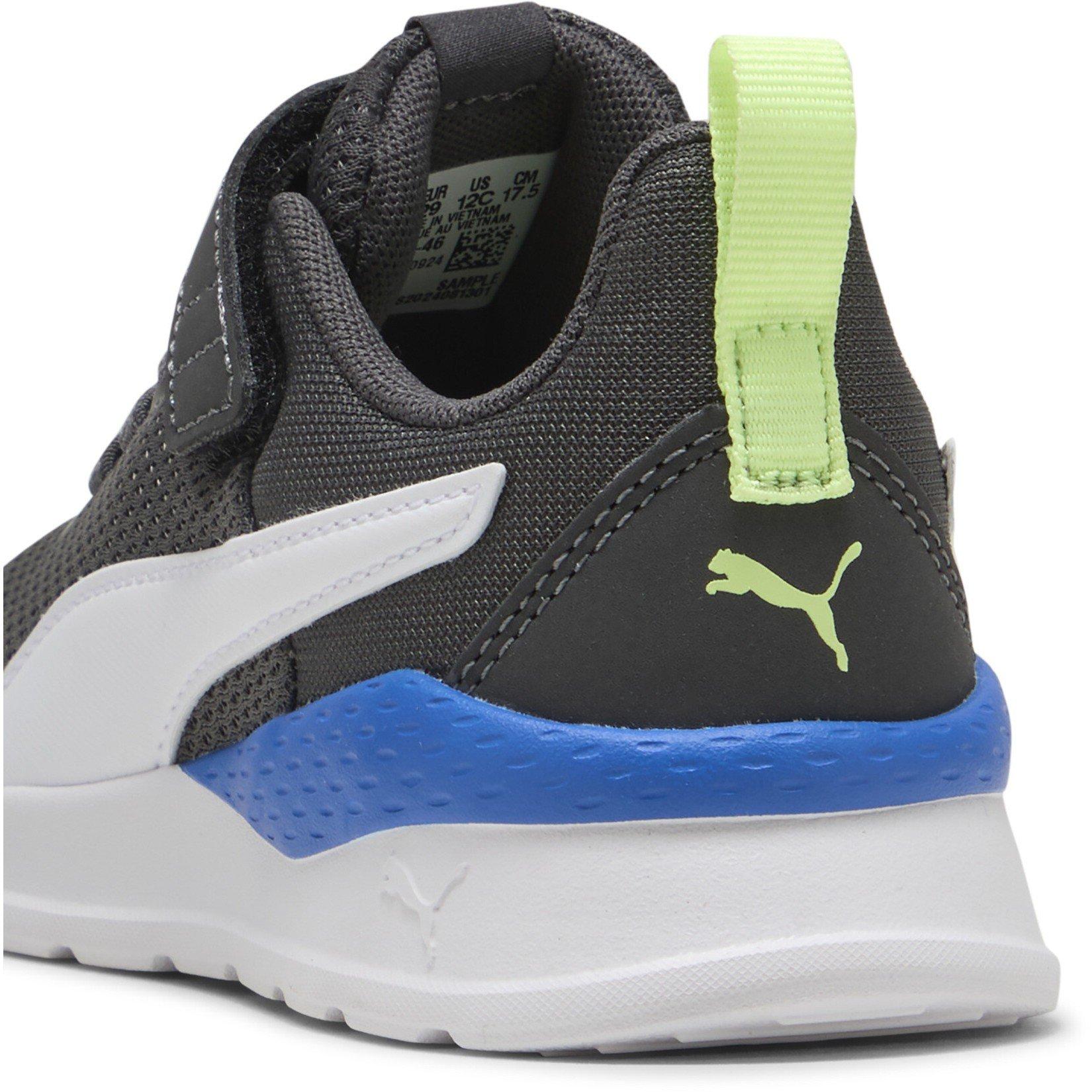 DskyGry-Wht-FL - Puma - Unisex Kids' Anzarun Lite Ac+ Low-Top Trainers - 5