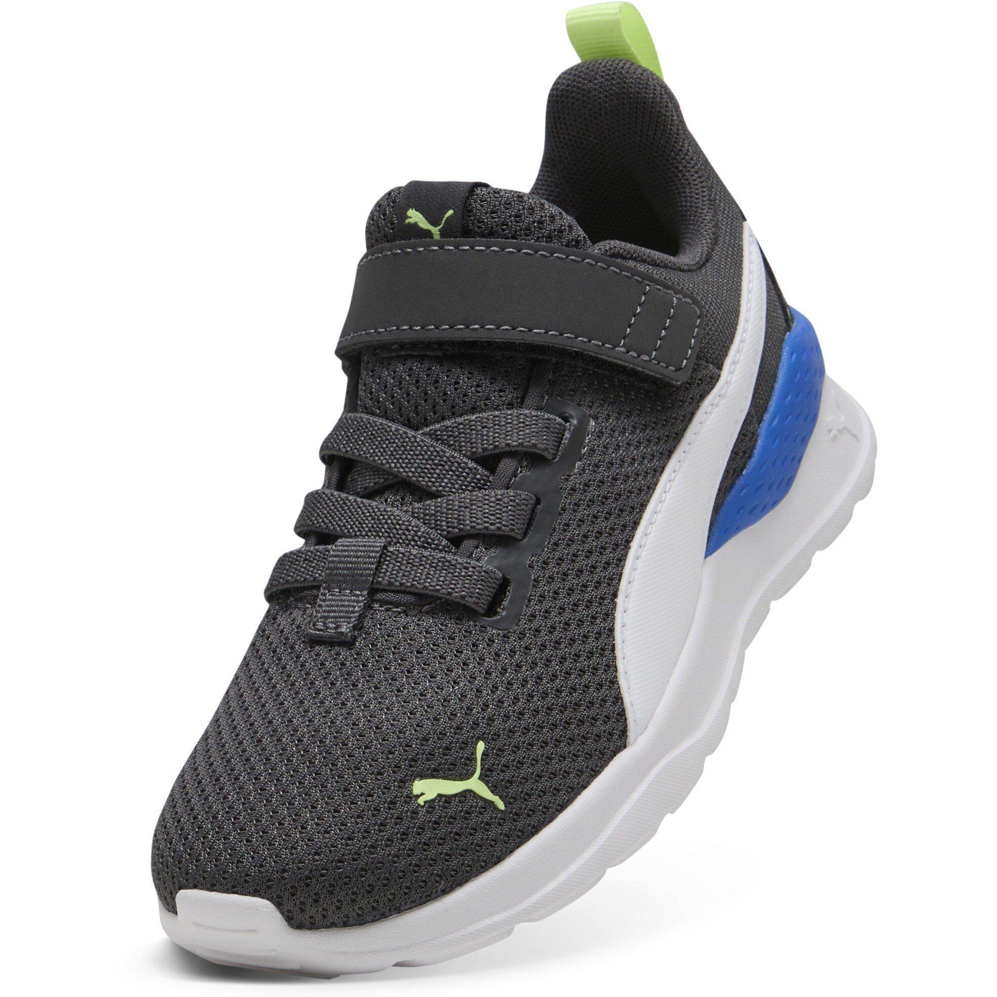 DskyGry-Wht-FL - Puma - Unisex Kids' Anzarun Lite Ac+ Low-Top Trainers - 6