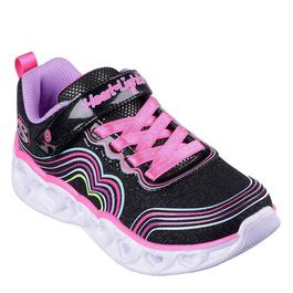 Skechers Skechers Heart Lights Light Up Trainers Girls