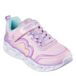 Skechers Heart Lights Light Up Trainers Girls