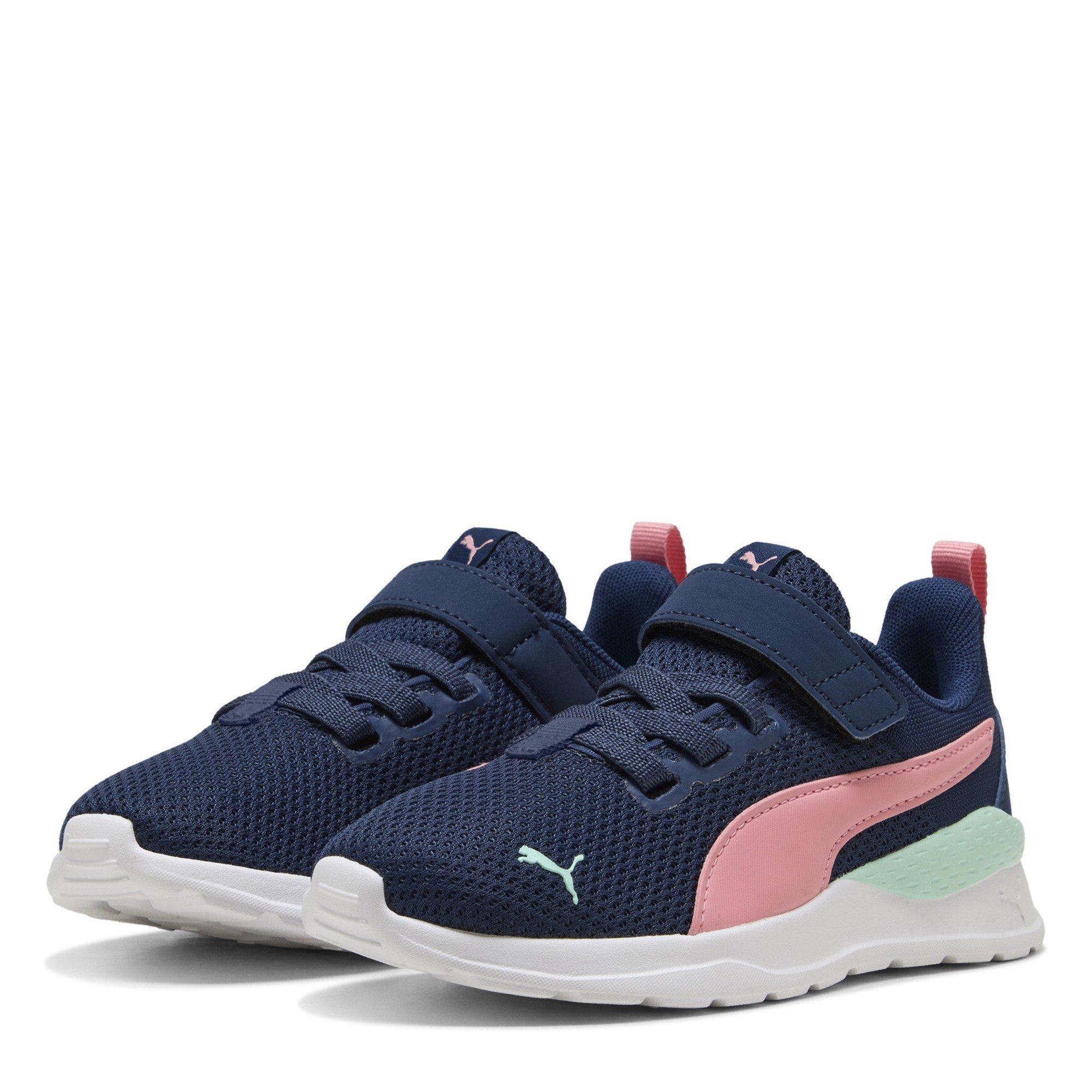 PrsnBl-Pnkscp-M - Puma - Unisex Kids' Anzarun Lite Ac+ Low-Top Trainers - 1