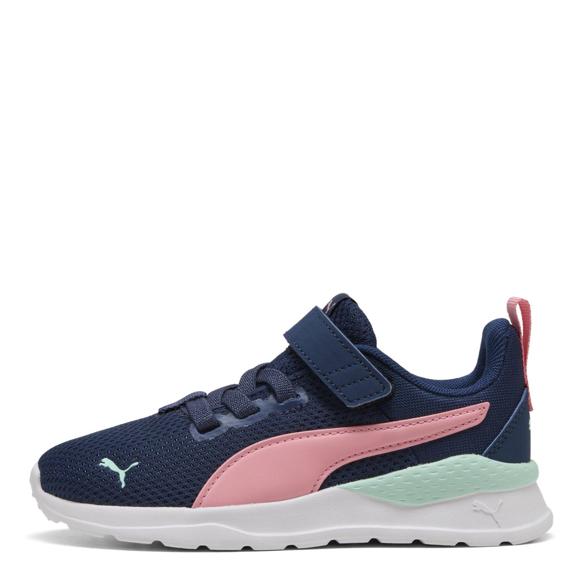PrsnBl-Pnkscp-M - Puma - Unisex Kids' Anzarun Lite Ac+ Low-Top Trainers - 2