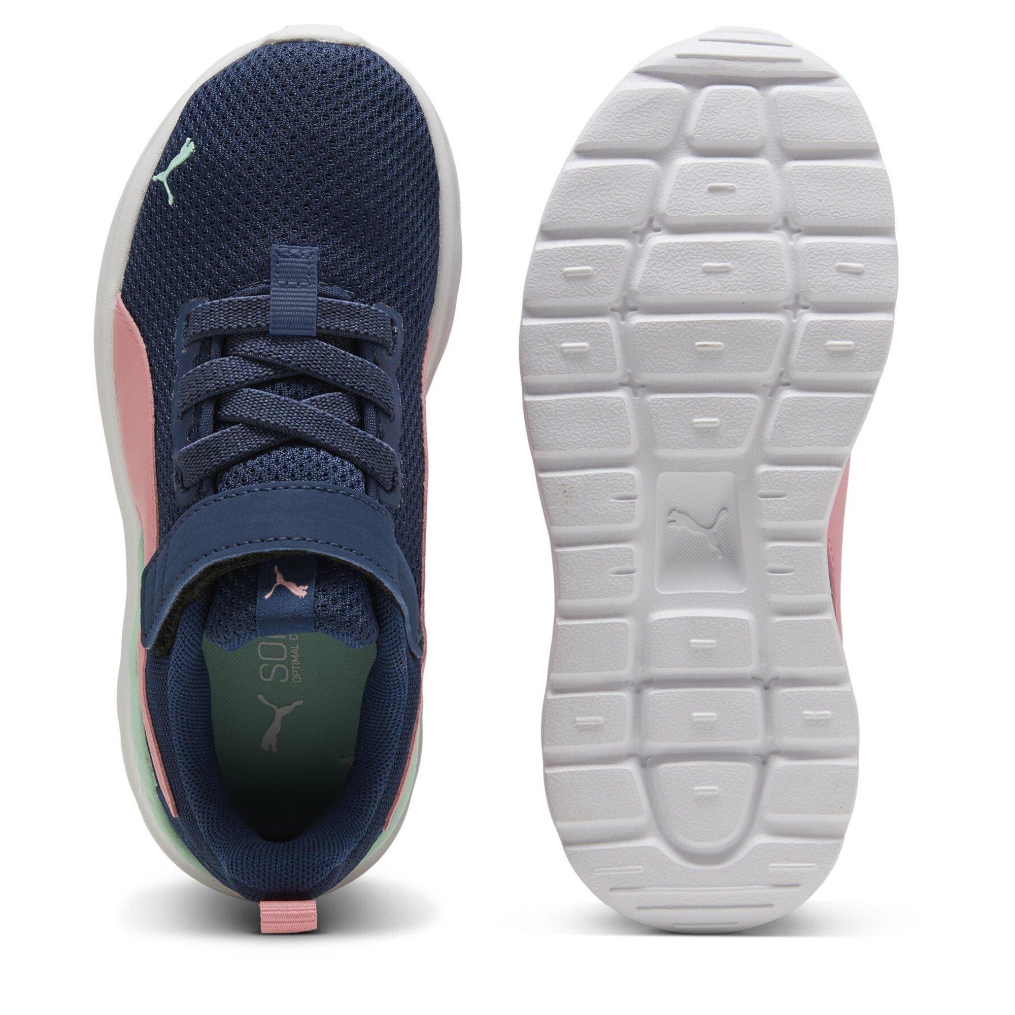 PrsnBl-Pnkscp-M - Puma - Unisex Kids' Anzarun Lite Ac+ Low-Top Trainers - 3