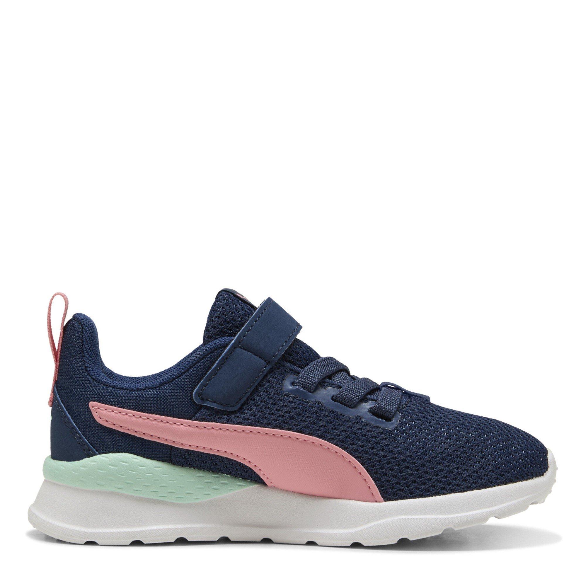 PrsnBl-Pnkscp-M - Puma - Unisex Kids' Anzarun Lite Ac+ Low-Top Trainers - 4
