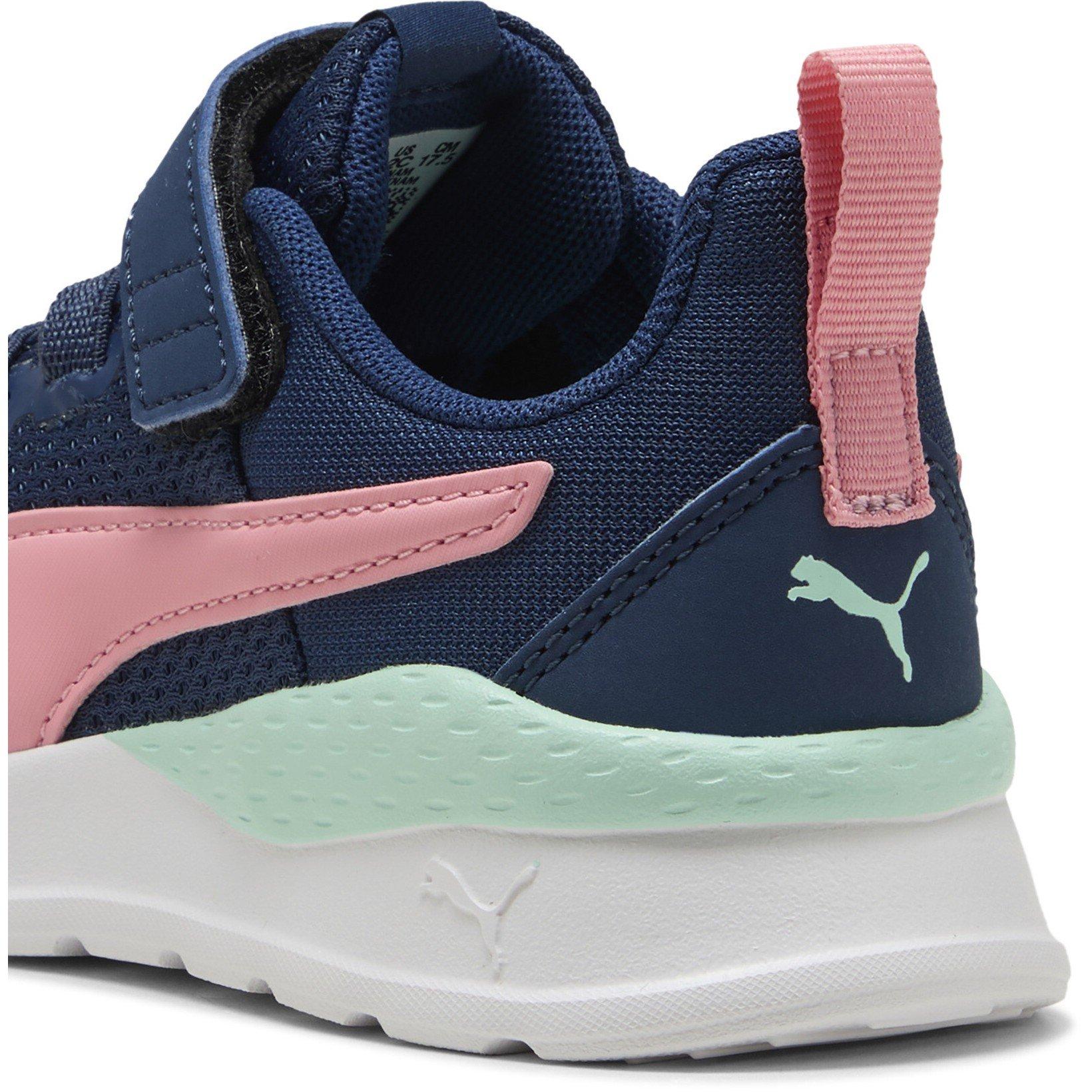 PrsnBl-Pnkscp-M - Puma - Unisex Kids' Anzarun Lite Ac+ Low-Top Trainers - 5