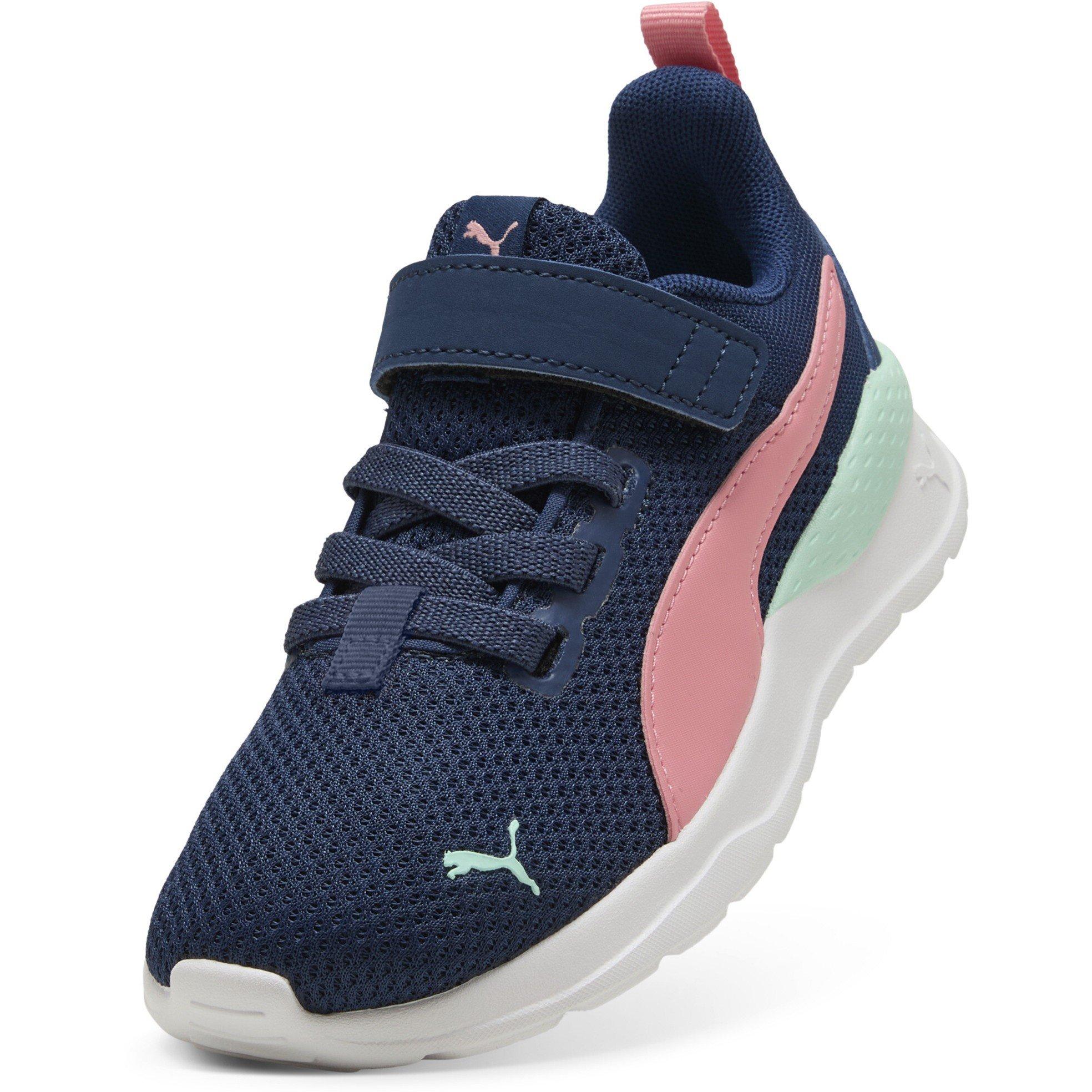 PrsnBl-Pnkscp-M - Puma - Unisex Kids' Anzarun Lite Ac+ Low-Top Trainers - 6