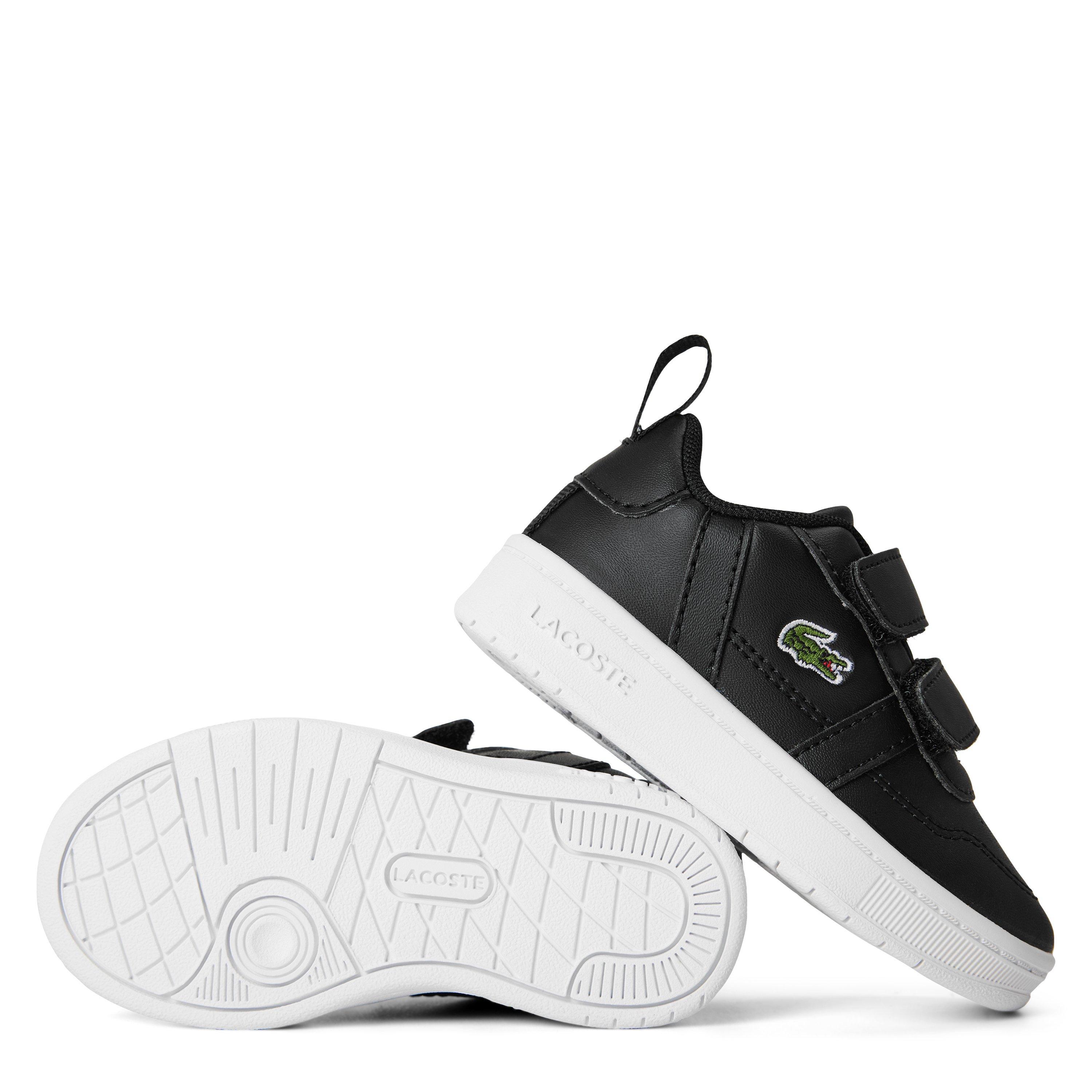 Blk/Wht 312 - Lacoste - Kids' T-Base Court Trainers - 3