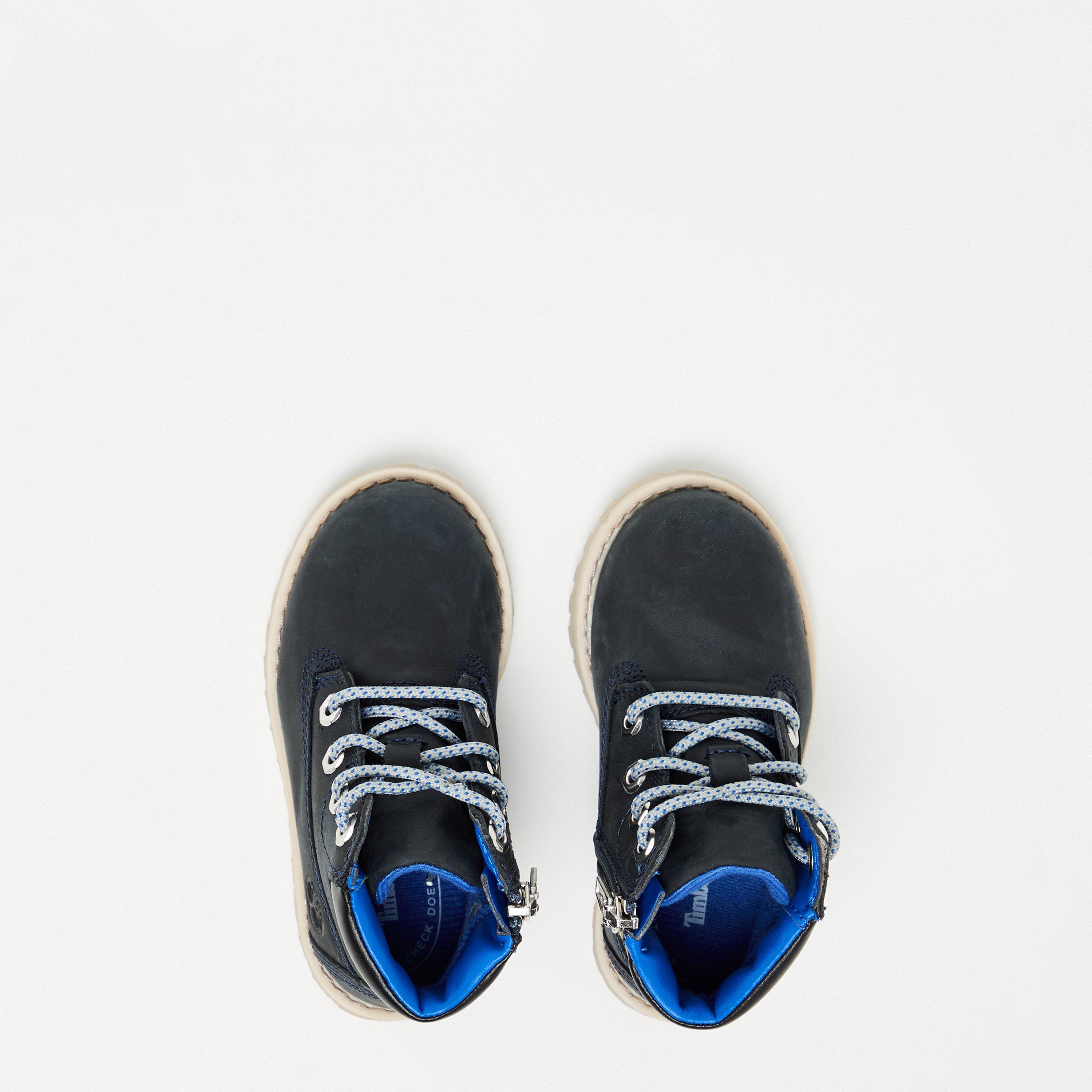 Marineblauw - Timberland - Timberland Pokey Pine Mid Lace Up With Zip Boo - 4