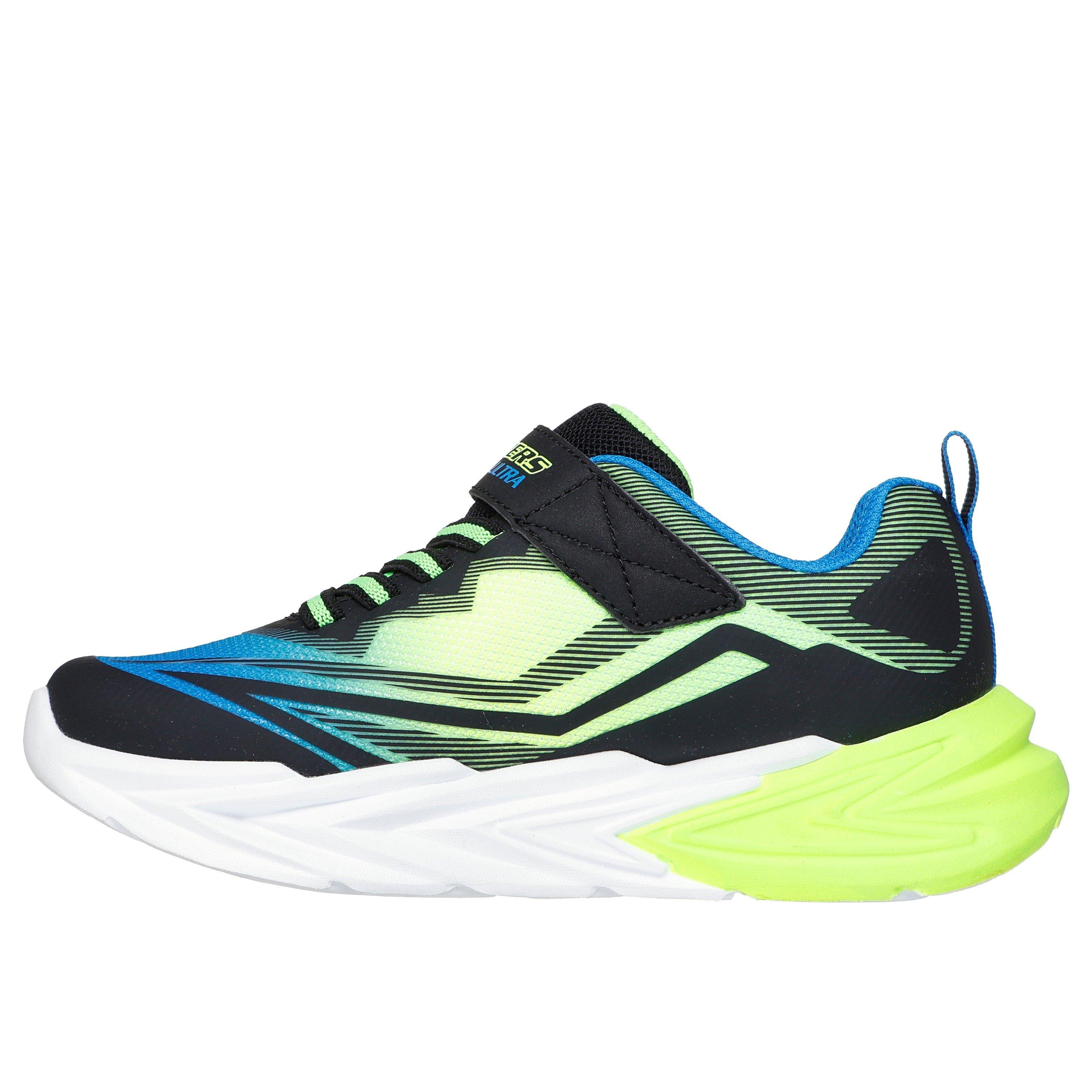 Skechers | Lighted Gore & Strap Sneaker W Mids Light Up Trainers Boys ...