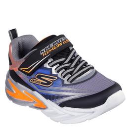 Skechers Lighted Gore & Strap Sneaker W Mids Light Up Trainers Boys