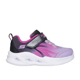 Skechers Lighted Gore & Strap Sneaker W Ombr Light Up Trainers Girls