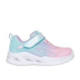 Skechers Lighted Gore & Strap Sneaker W Ombr Light Up Trainers Girls