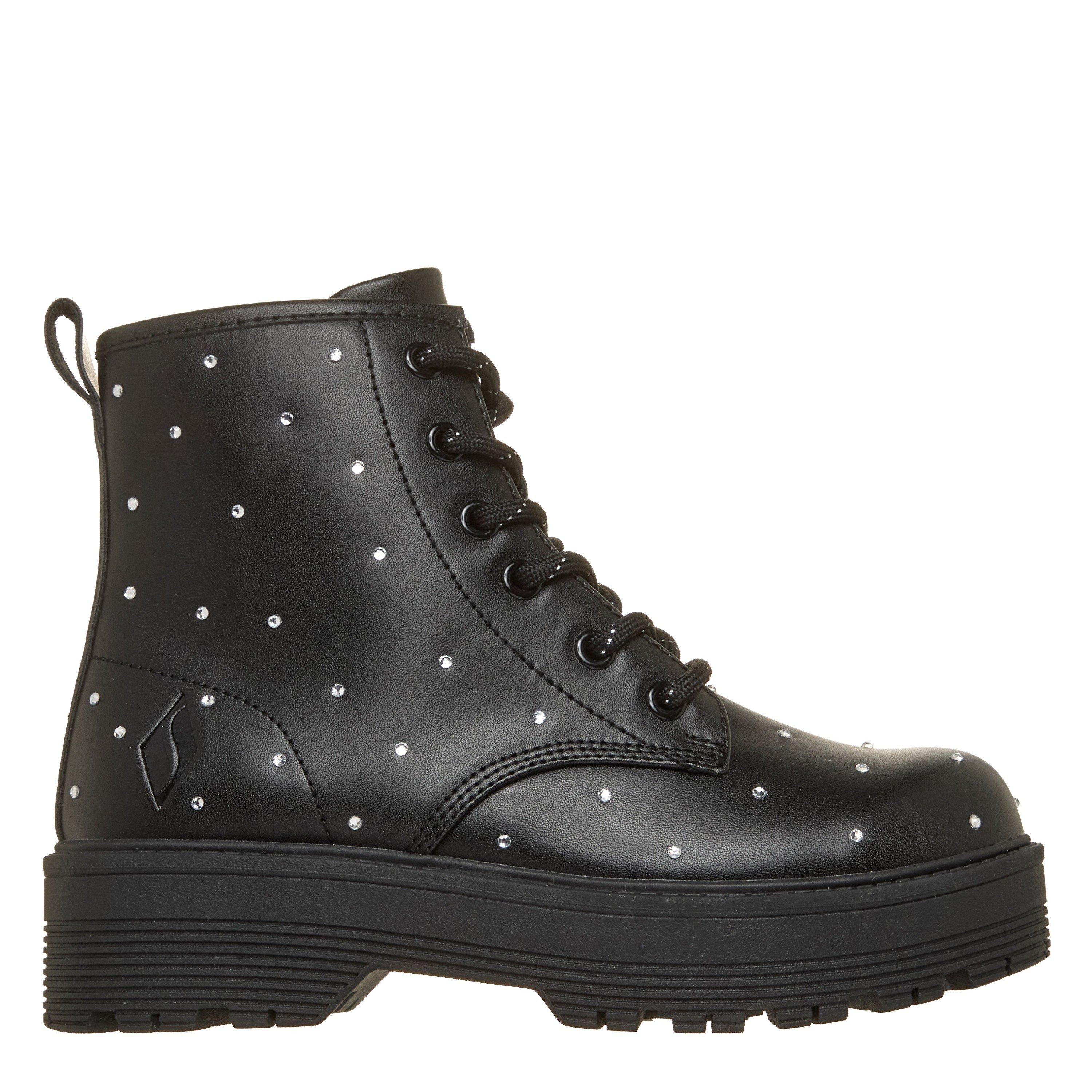 Black - Skechers - Kids' Ankle Heeled Boot - 1