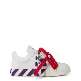 Off White Low Vulcanized Canvas Trainers Childrens