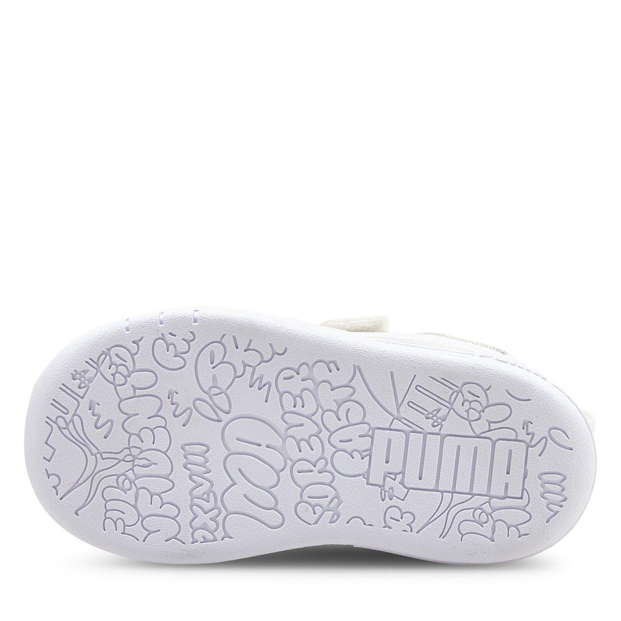White-Wh - Puma - Unisex Kids' Multiflex Sl V Low-Top Trainers - 3