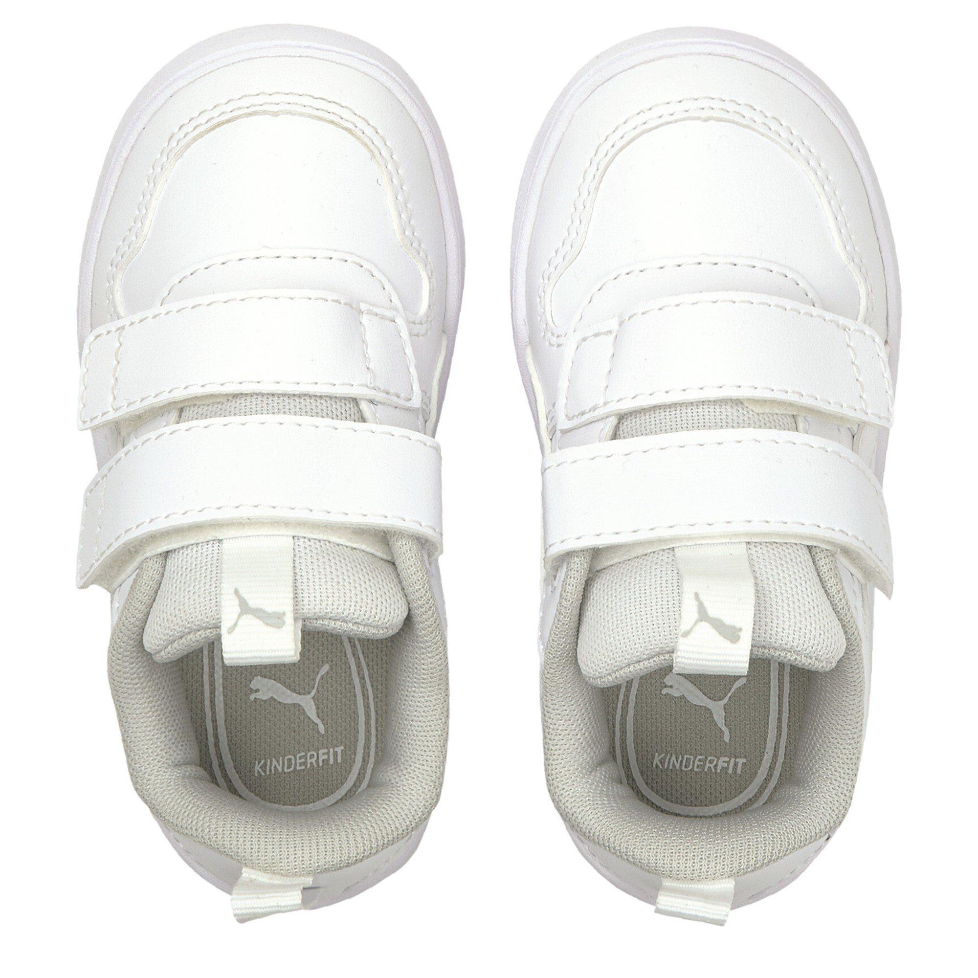 White-Wh - Puma - Unisex Kids' Multiflex Sl V Low-Top Trainers - 6