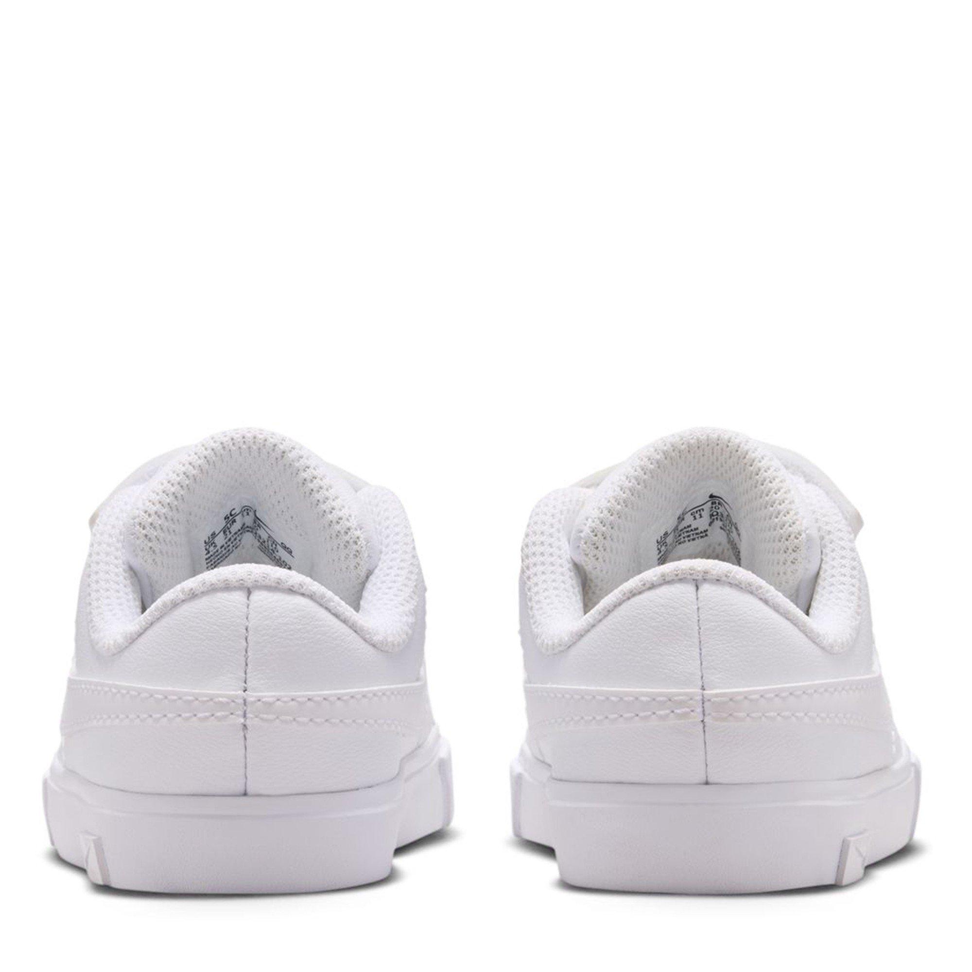 Branco/Branco - Nike - Kids' Low-Top Trainers - 4