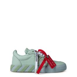 Off White Vulcanized Leather Trainers Childrens