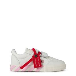 Off White Vulcanised Low Top Trainers Childrens