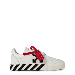 Off White Vulcanised Low Top Trainers Childrens