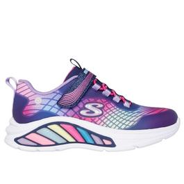 Skechers Rainbow Leather Light Up Trainers