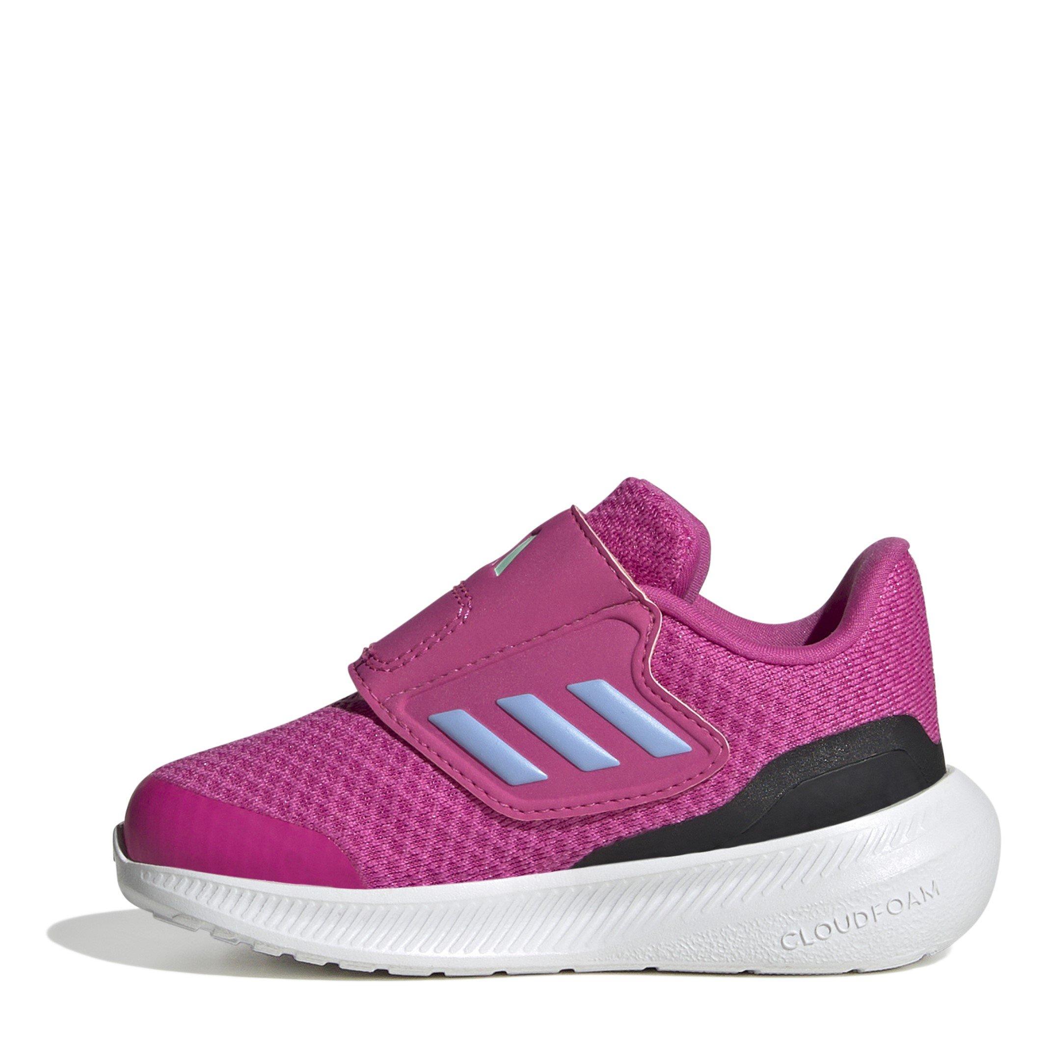 Lucid Fuscia - adidas - Falcon 3 Infant Running Shoes - 2