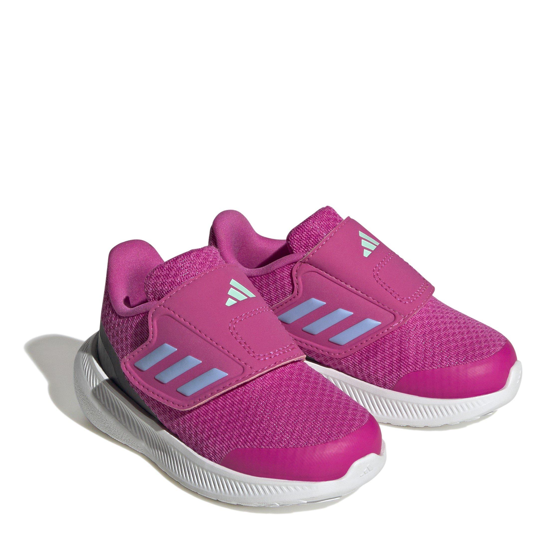 Lucid Fuscia - adidas - Falcon 3 Infant Running Shoes - 3