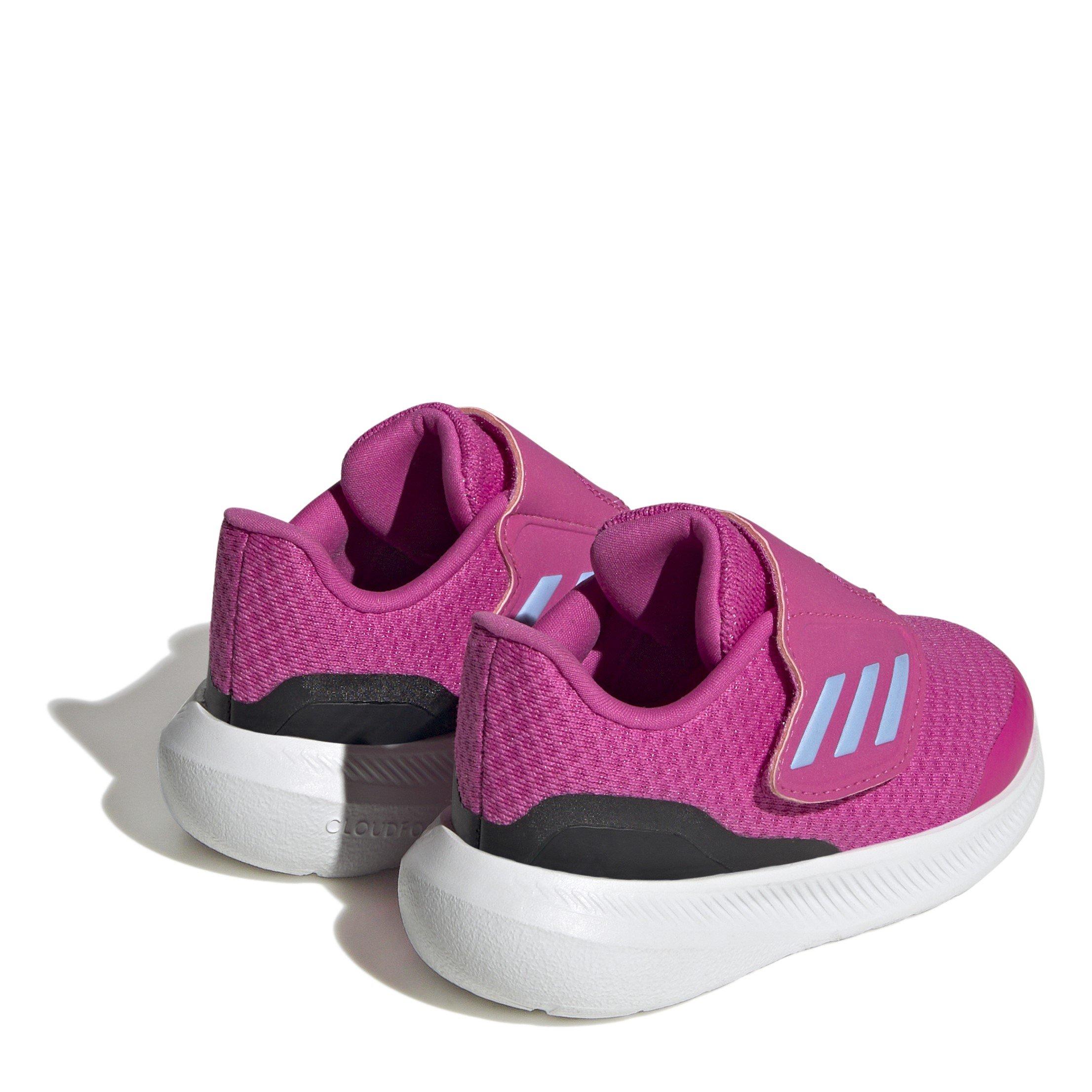 Lucid Fuscia - adidas - Falcon 3 Infant Running Shoes - 4
