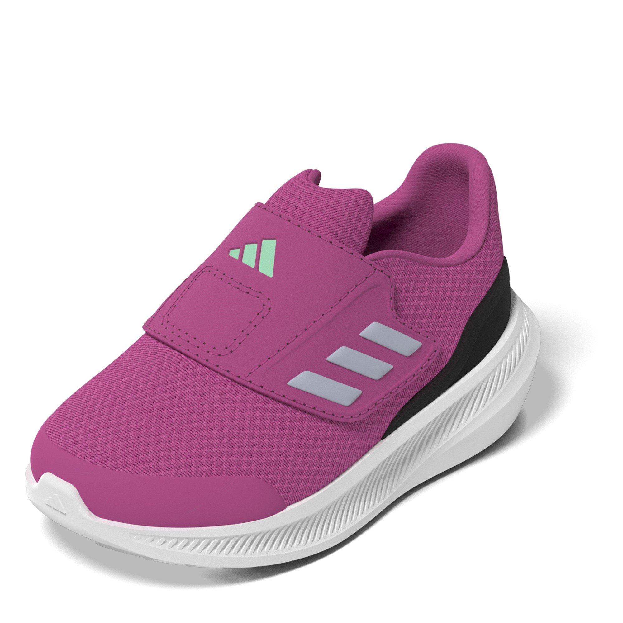 Lucid Fuscia - adidas - Falcon 3 Infant Running Shoes - 5