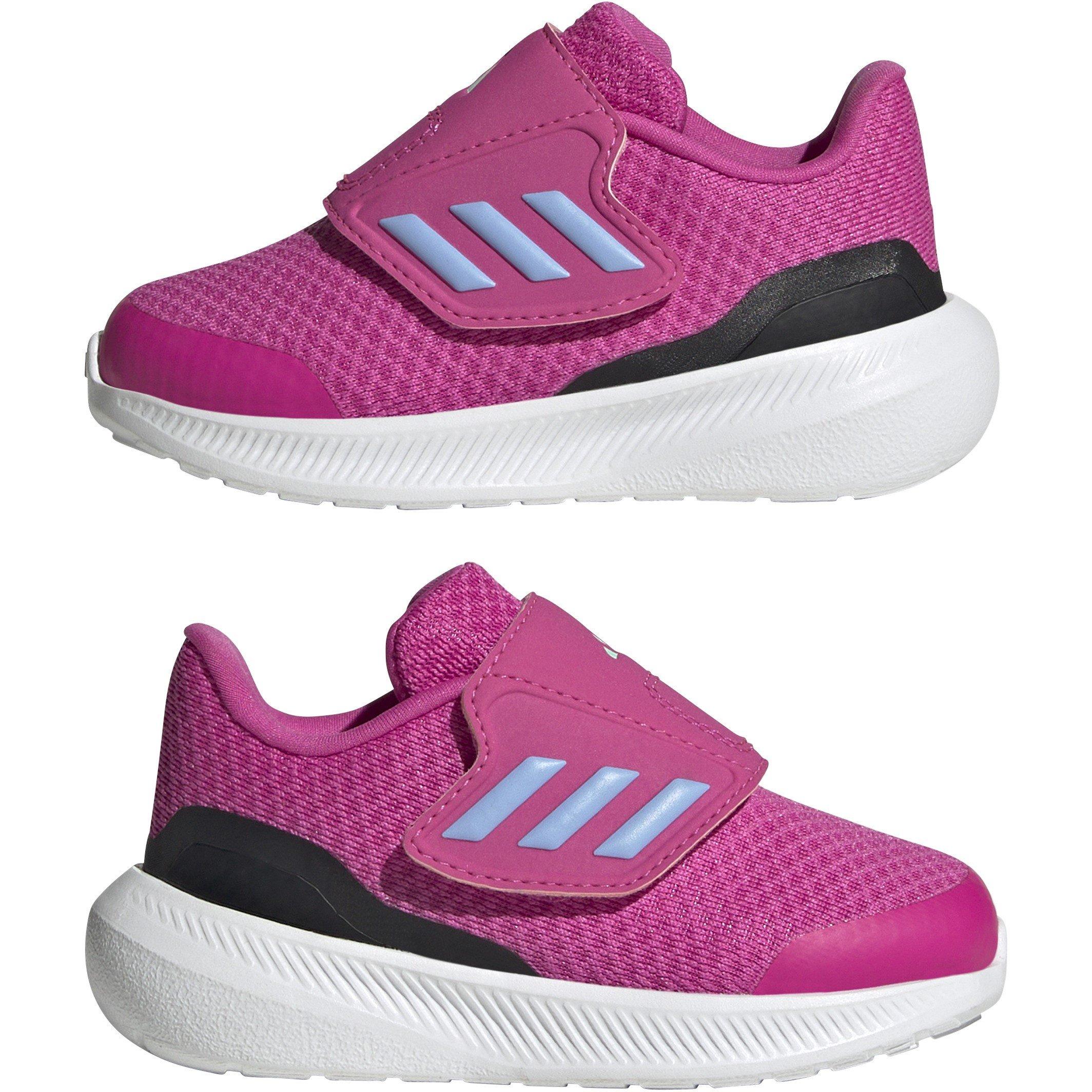 Lucid Fuscia - adidas - Falcon 3 Infant Running Shoes - 10