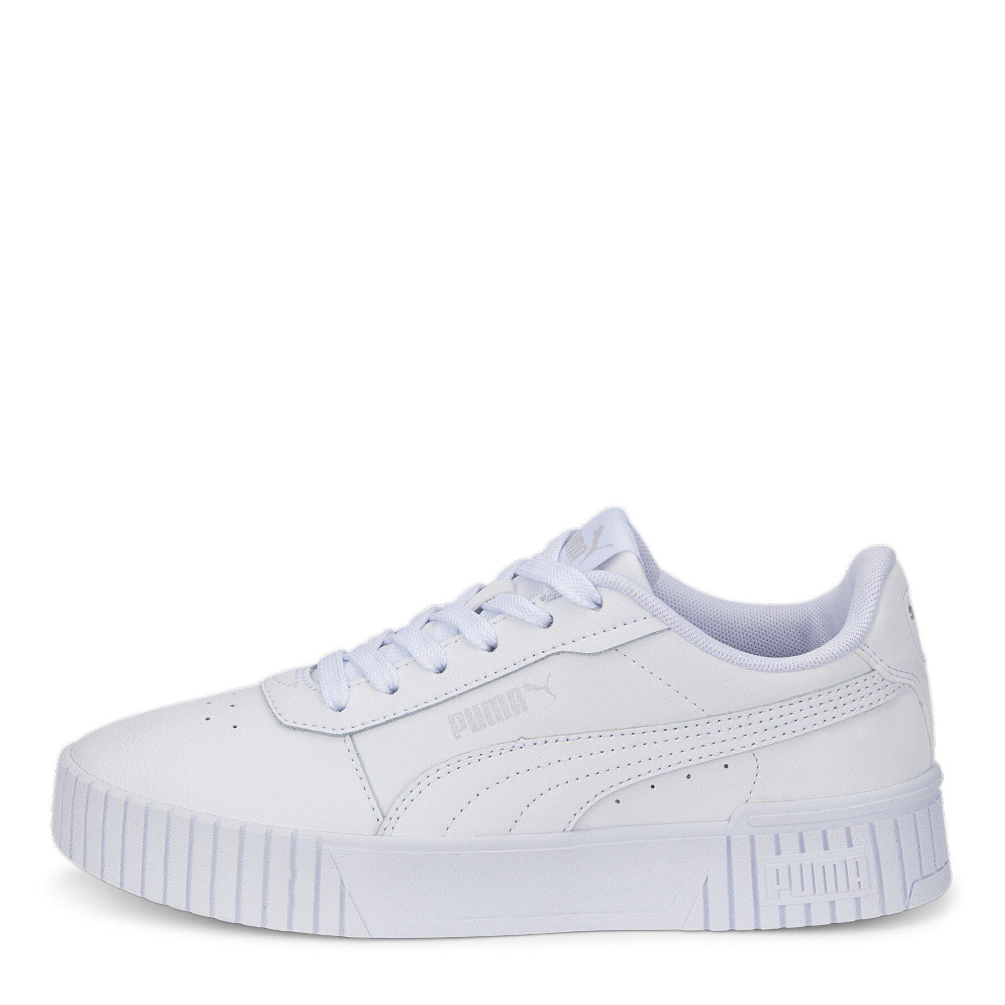 Wht-Wht-Silver - Puma - Puma Carina 2.0 Jr Low-Top Trainers Unisex Kids - 2