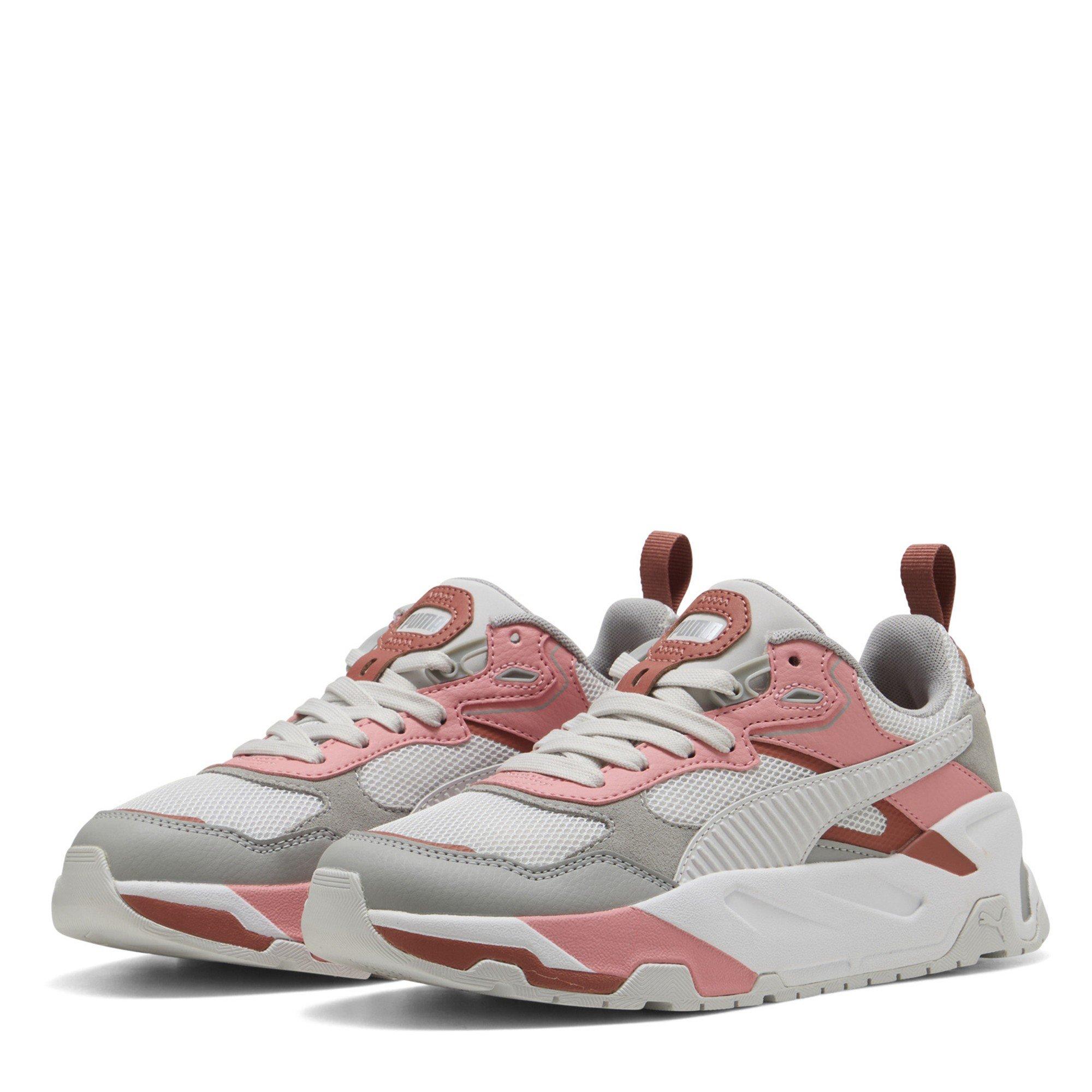 Puma  Kids ' Trinity Low-Top Trainers - Fthrgrygrychpnk - 5 (38)